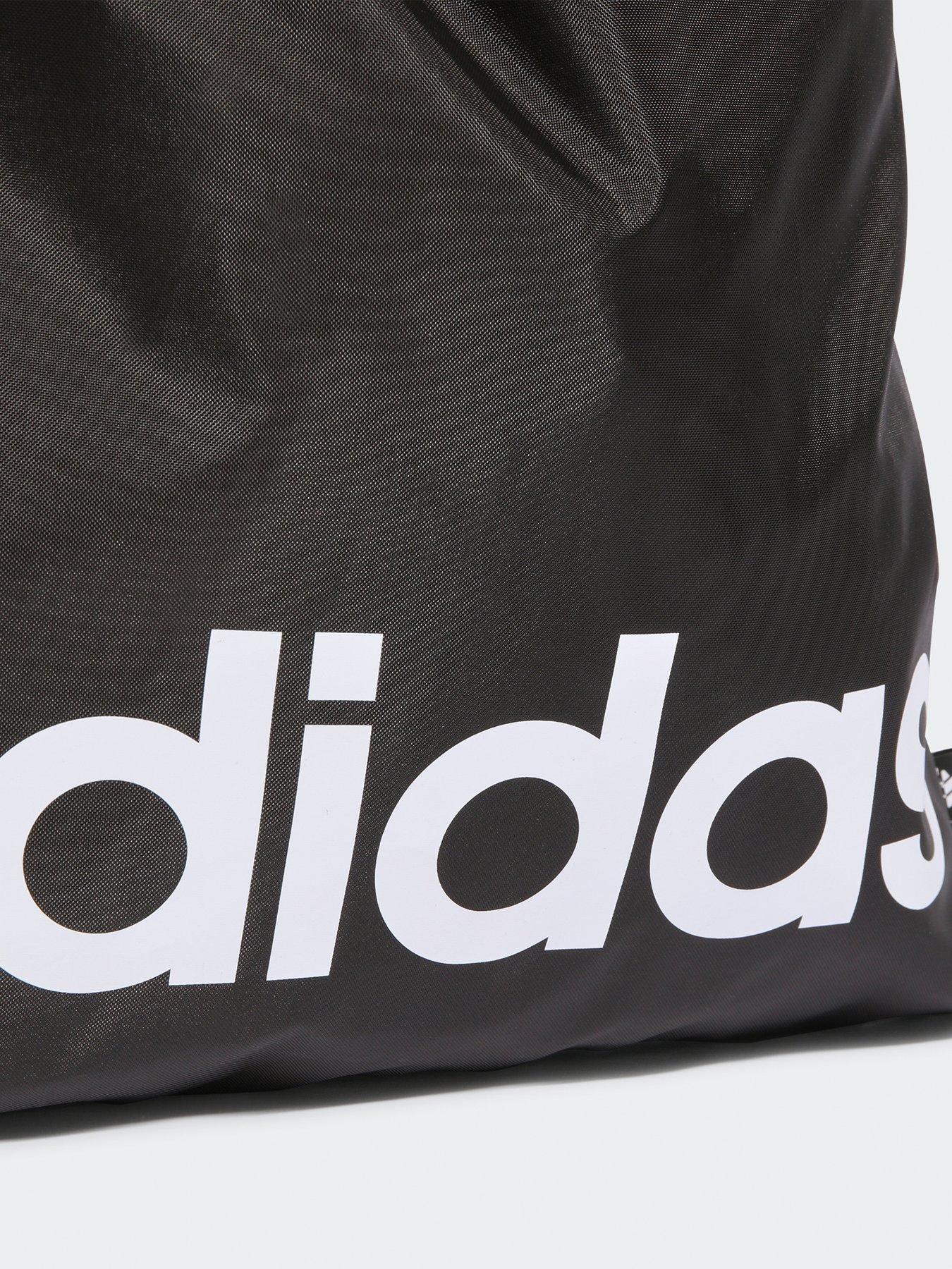 adidas-sportswear-unisex-linear-gymsack-blackwhitedetail