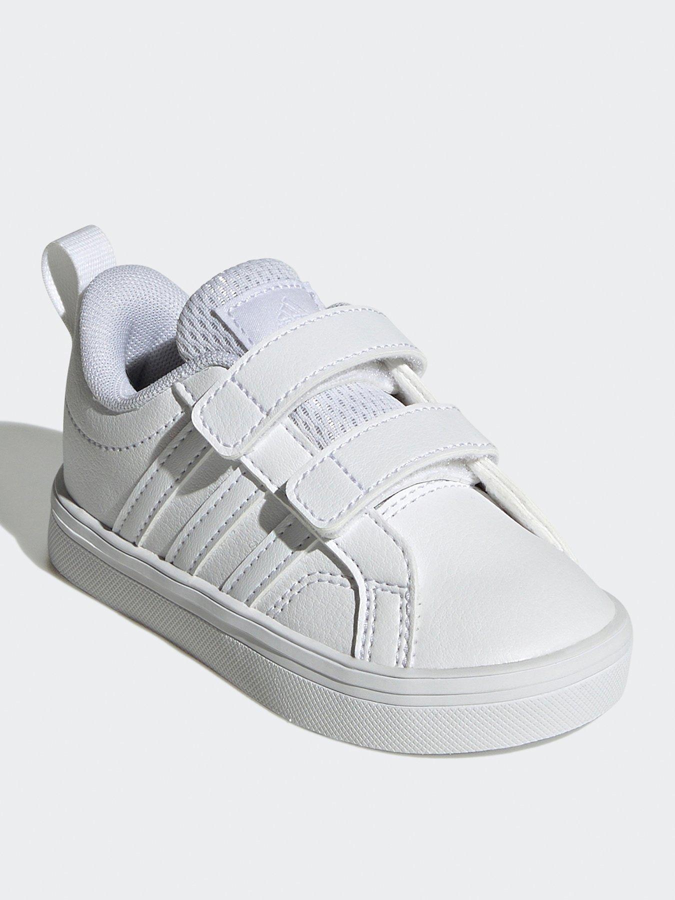 adidas-sportswear-infant-vs-pace-20-velcro-trainers-whitestillFront