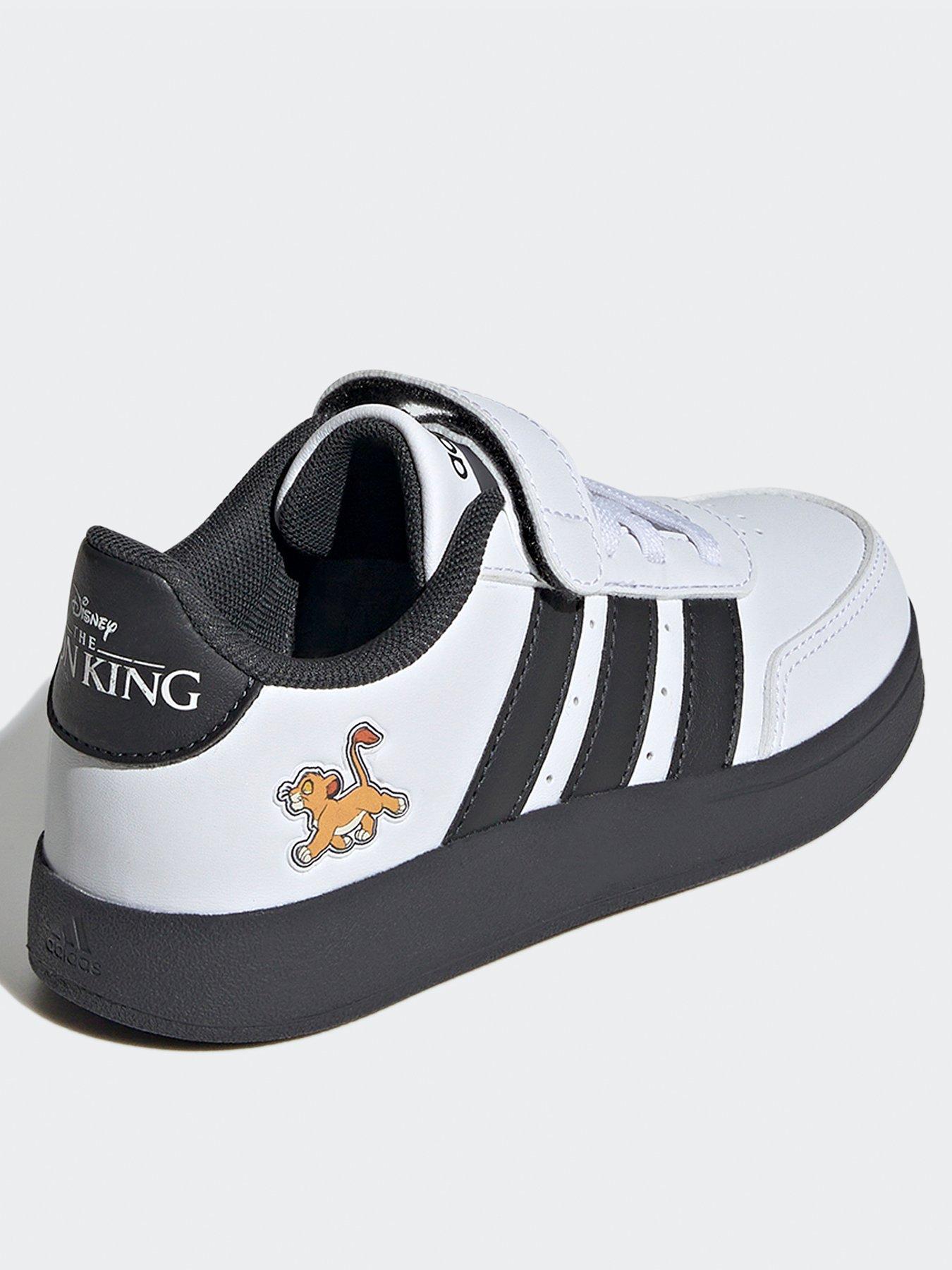 adidas-sportswear-kids-breaknet-lionking-elasticated-trainers-whitedark-greyback