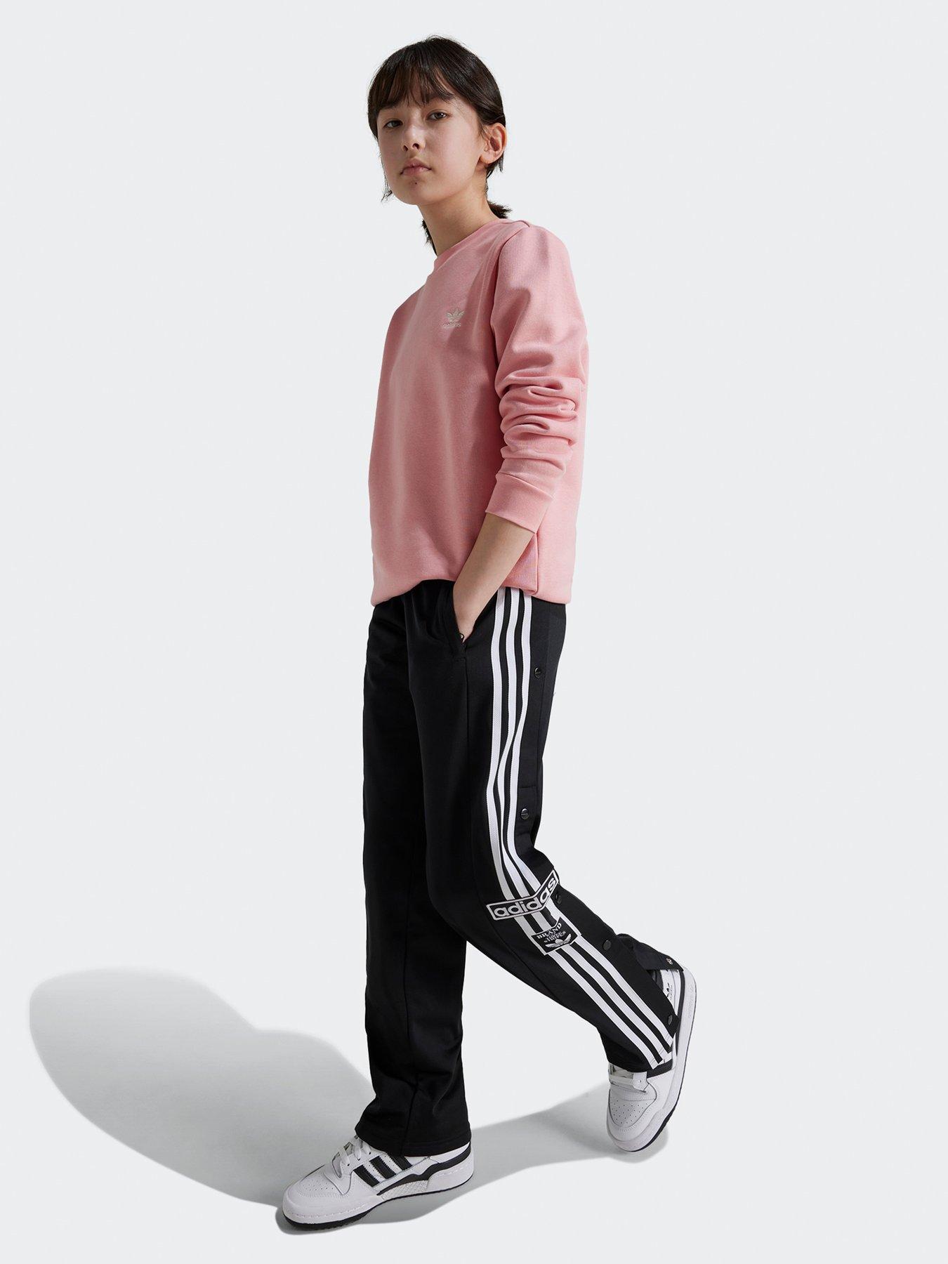 adidas-originals-older-unisex-crew-pinkstillFront