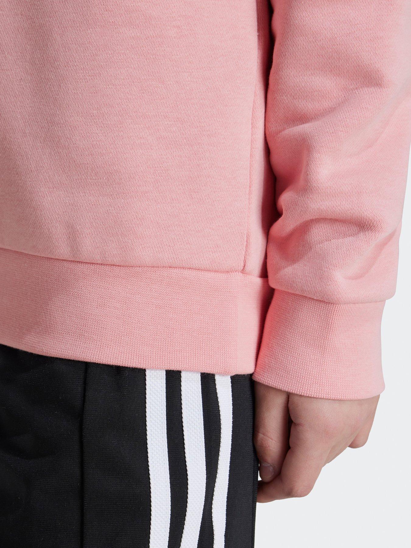 adidas-originals-older-unisex-crew-pinkoutfit