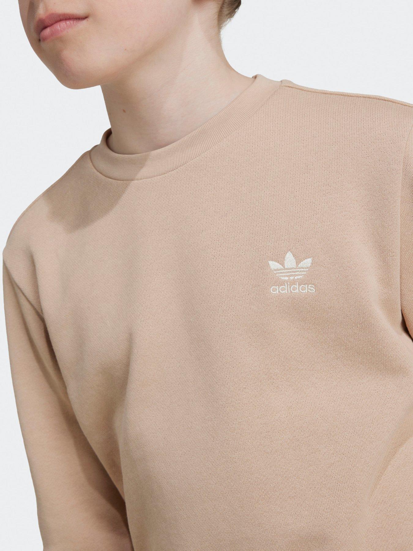 adidas-originals-older-unisex-crew-beigedetail