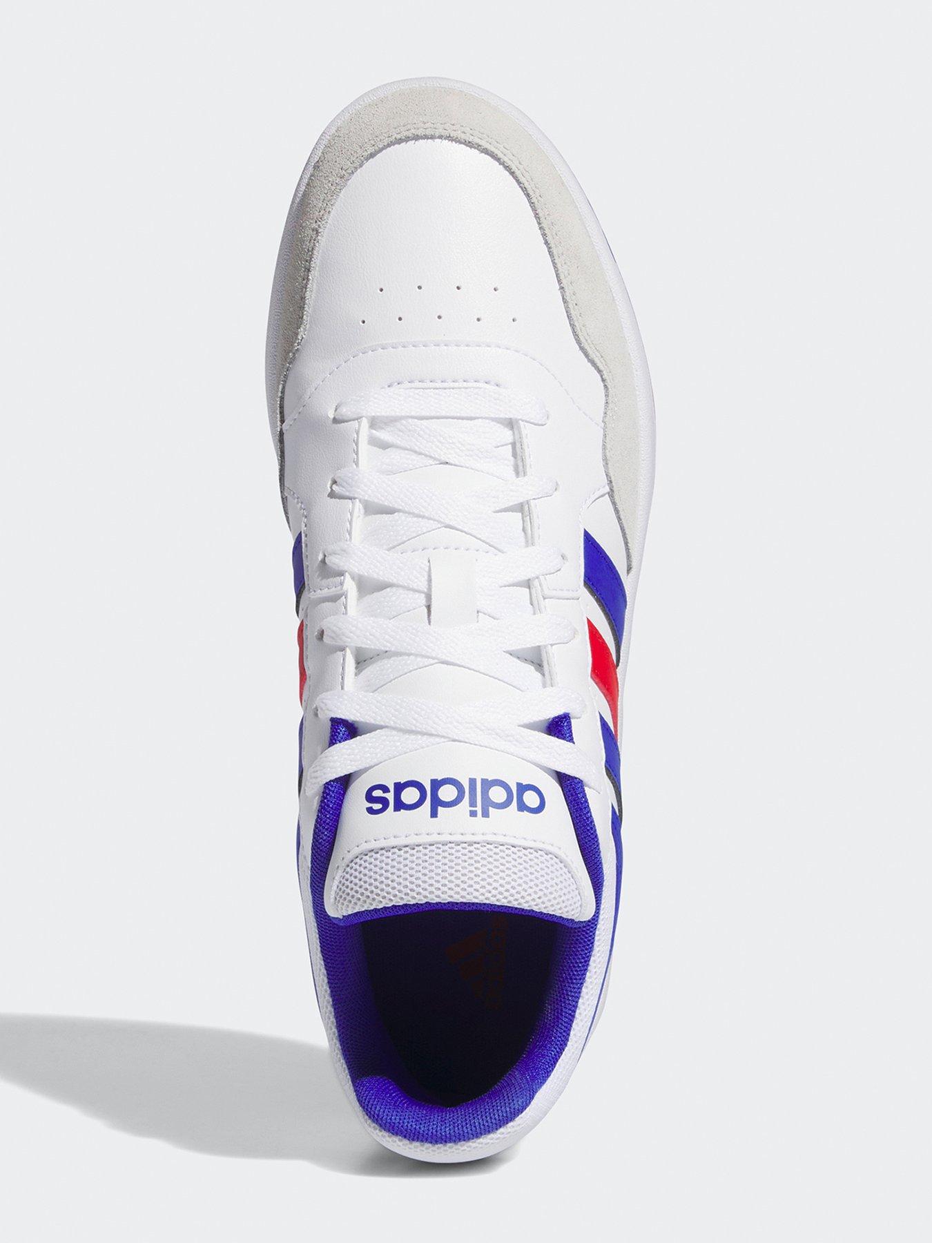 adidas-sportswear-mens-hoops-30-trainers-whiteoutfit