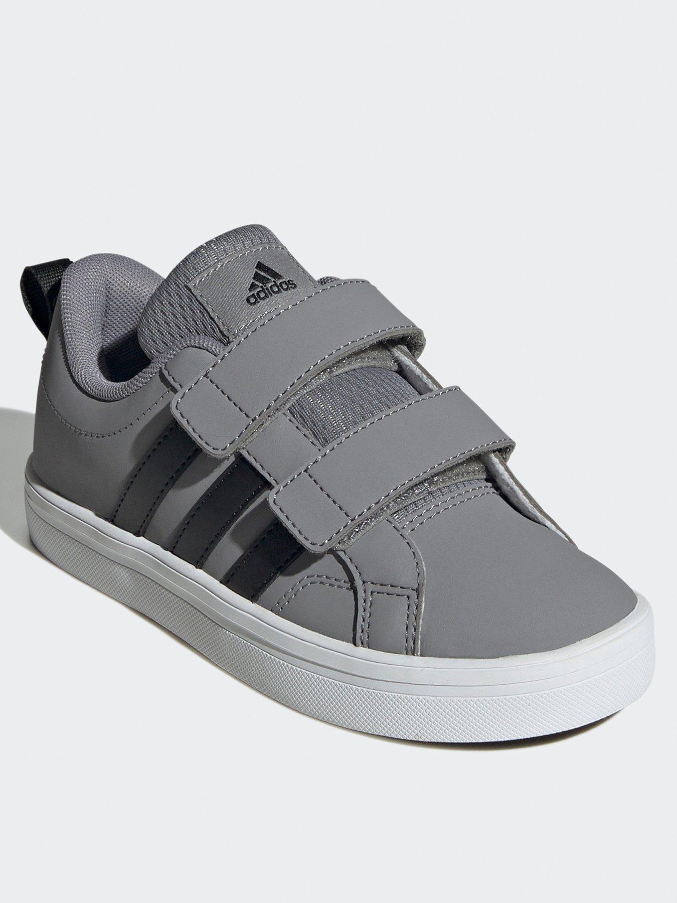 adidas-sportswear-kids-vs-pace-20-velcro-trainers-greyblackstillFront