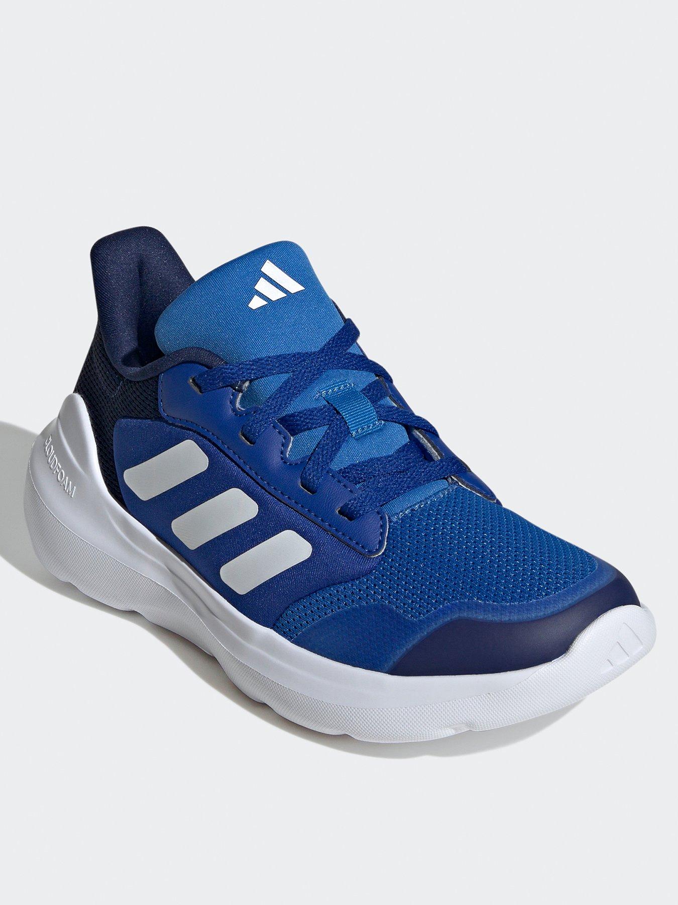 adidas-sportswear-junior-tensaur-run-30-trainers-bluewhitestillFront