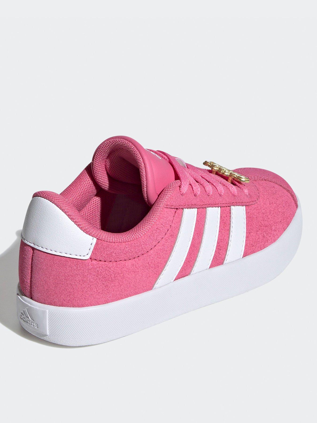 adidas-sportswear-kids-vl-court-30-trainers-pinkwhiteback