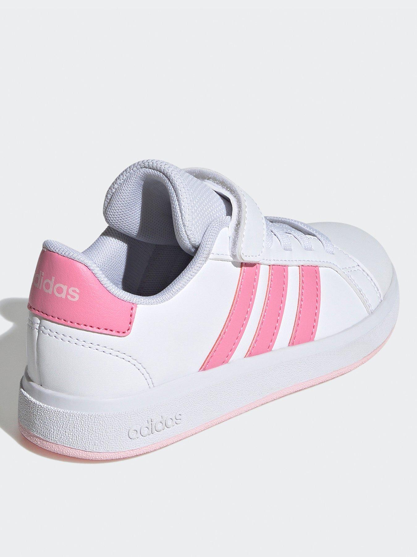 adidas-sportswear-kids-grand-court-20-elasticated-trainers-whitepinkback