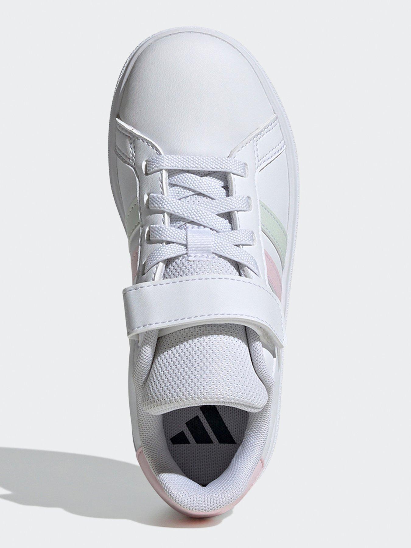 adidas-sportswear-kids-grand-court-20-elasticated-trainers-whiteoutfit