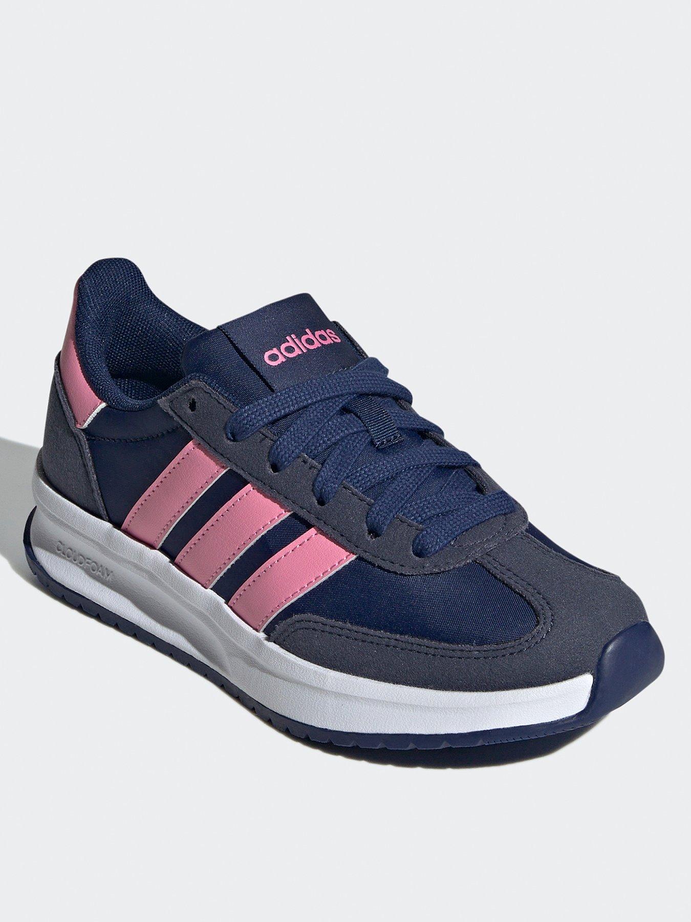 Image 2 of 6 of adidas Sportswear Junior Run 70S 20 Trainers - Navy/Pink