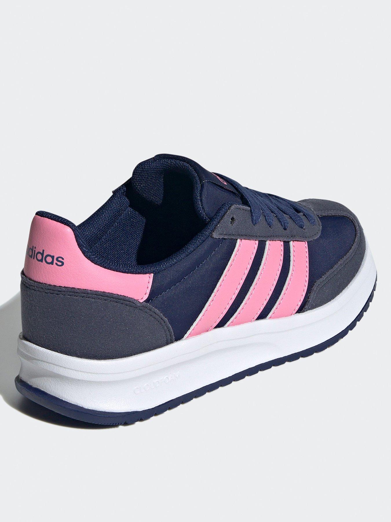 Image 3 of 6 of adidas Sportswear Junior Run 70S 20 Trainers - Navy/Pink