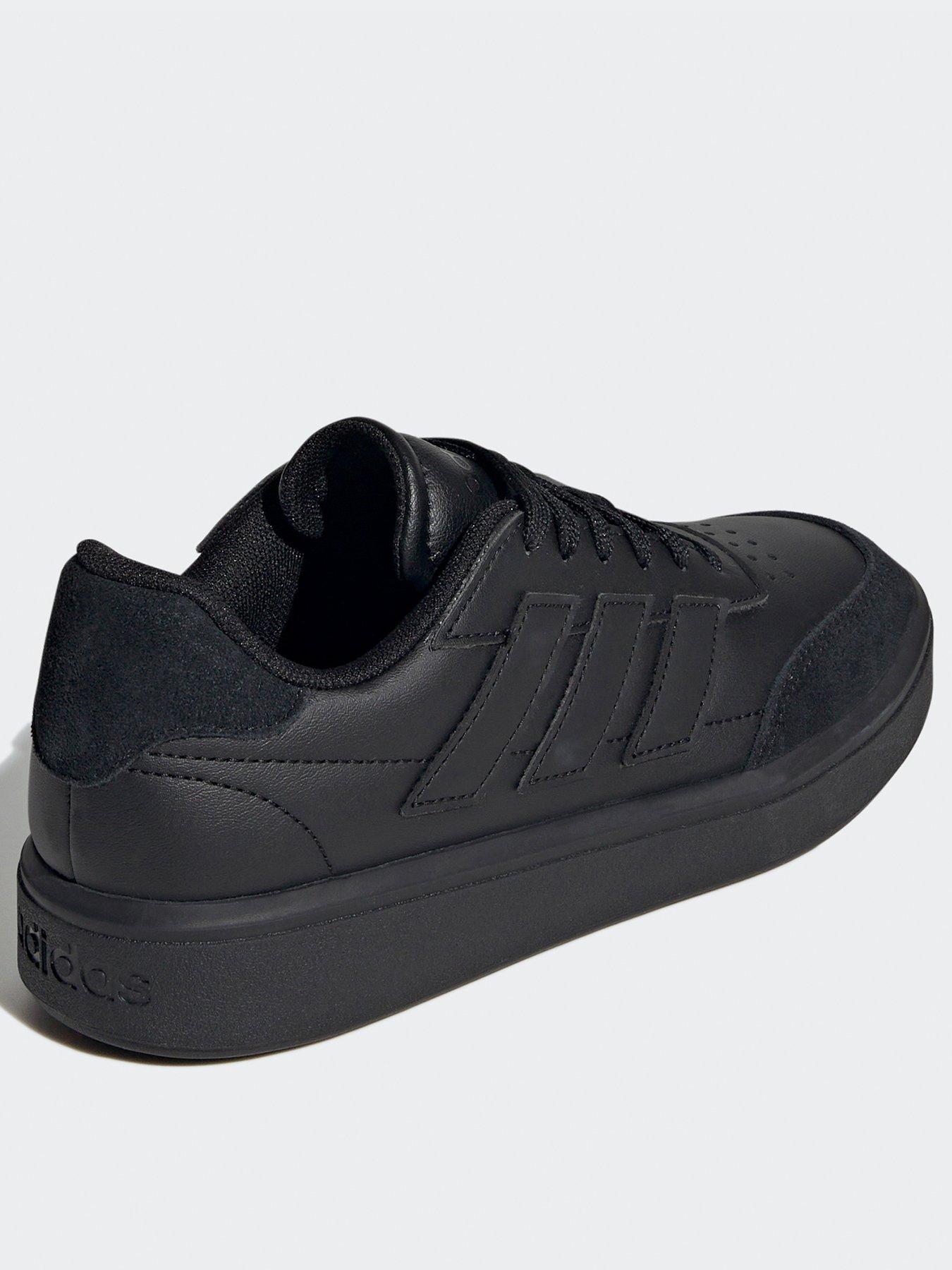 adidas-sportswear-junior-courtblock-trainers-blackback