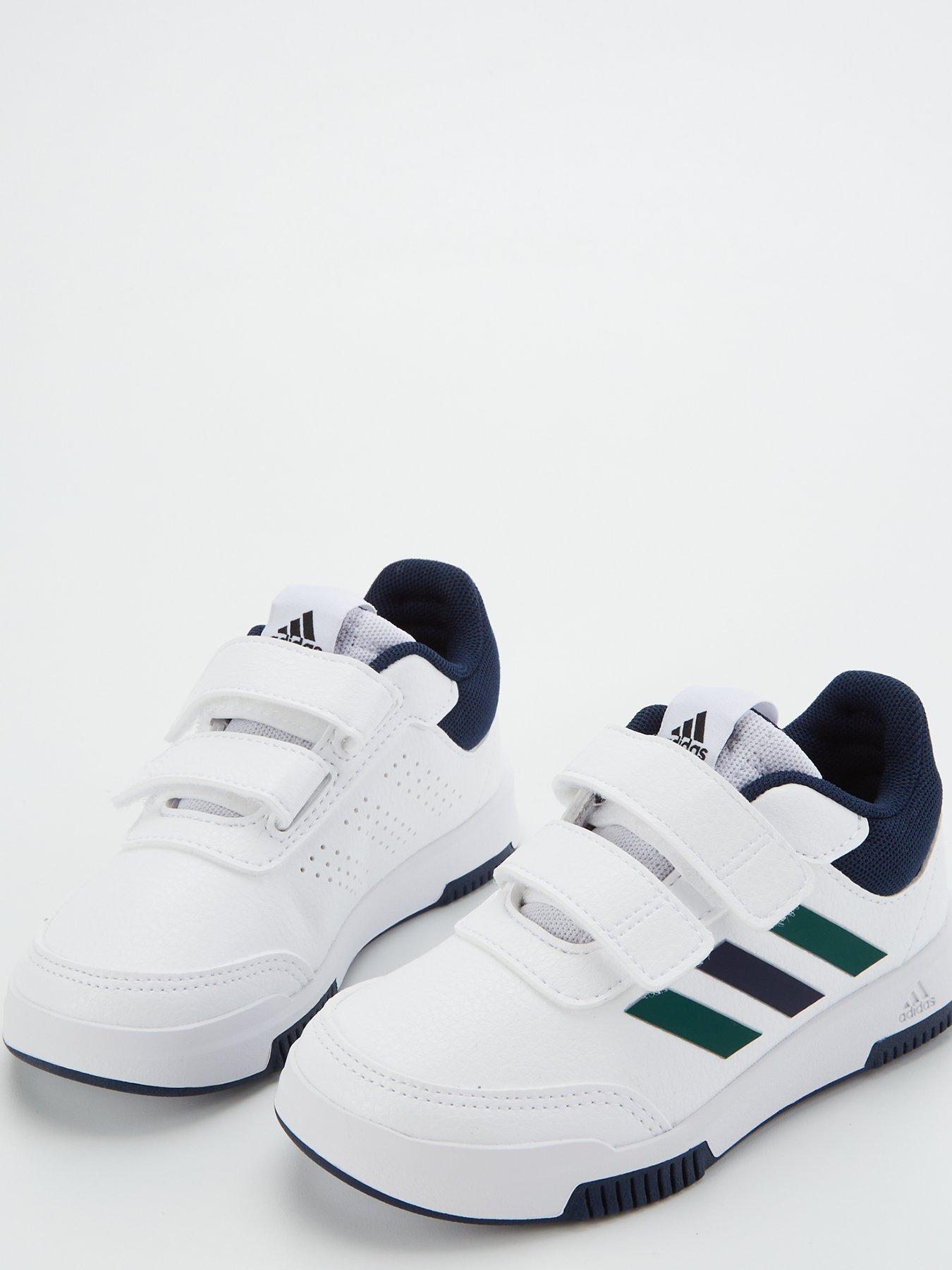 adidas-sportswear-kids-tensaur-sport-20-velcro-trainers-whitegreenoutfit