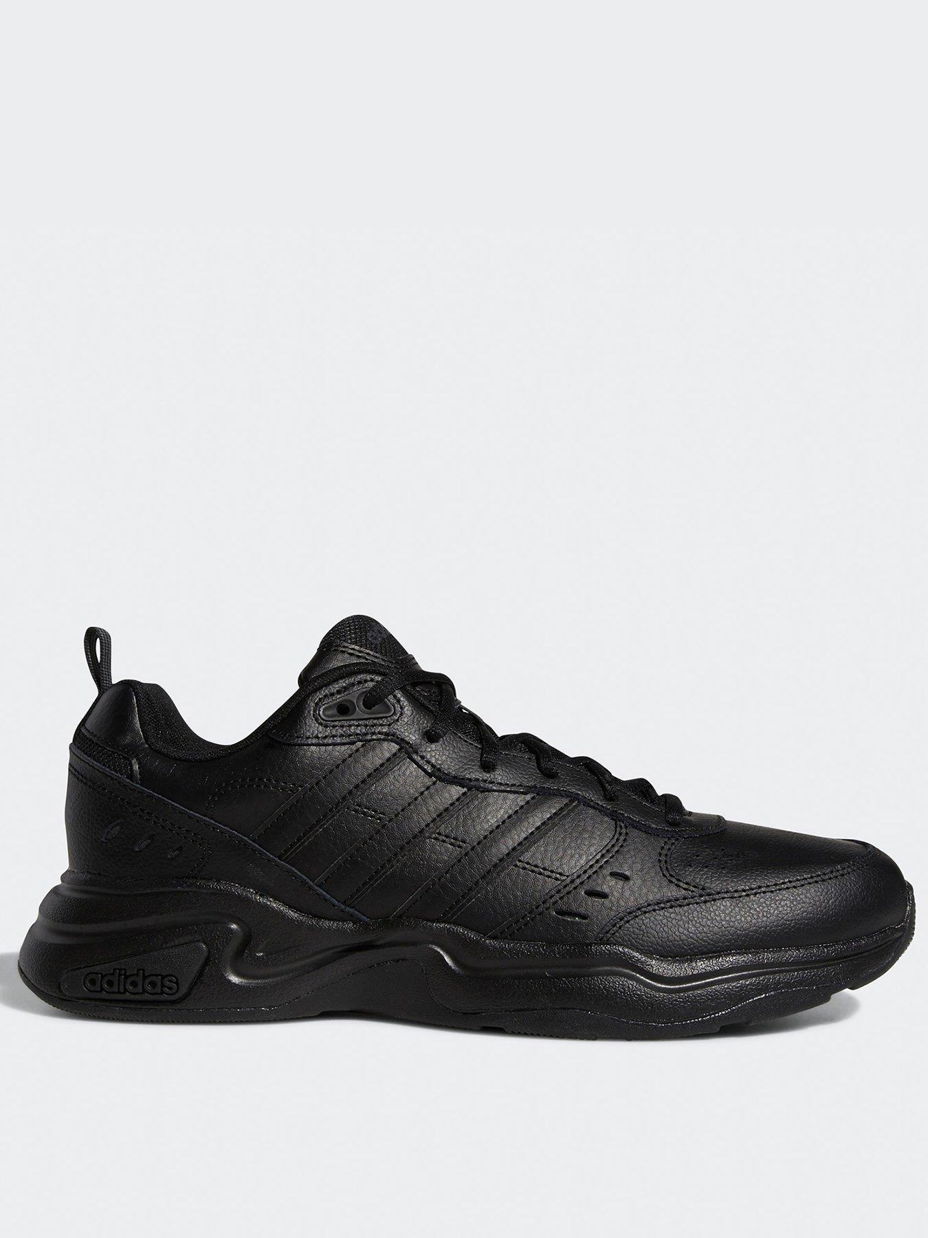 adidas-sportswear-mens-strutter-trainers-blackfront