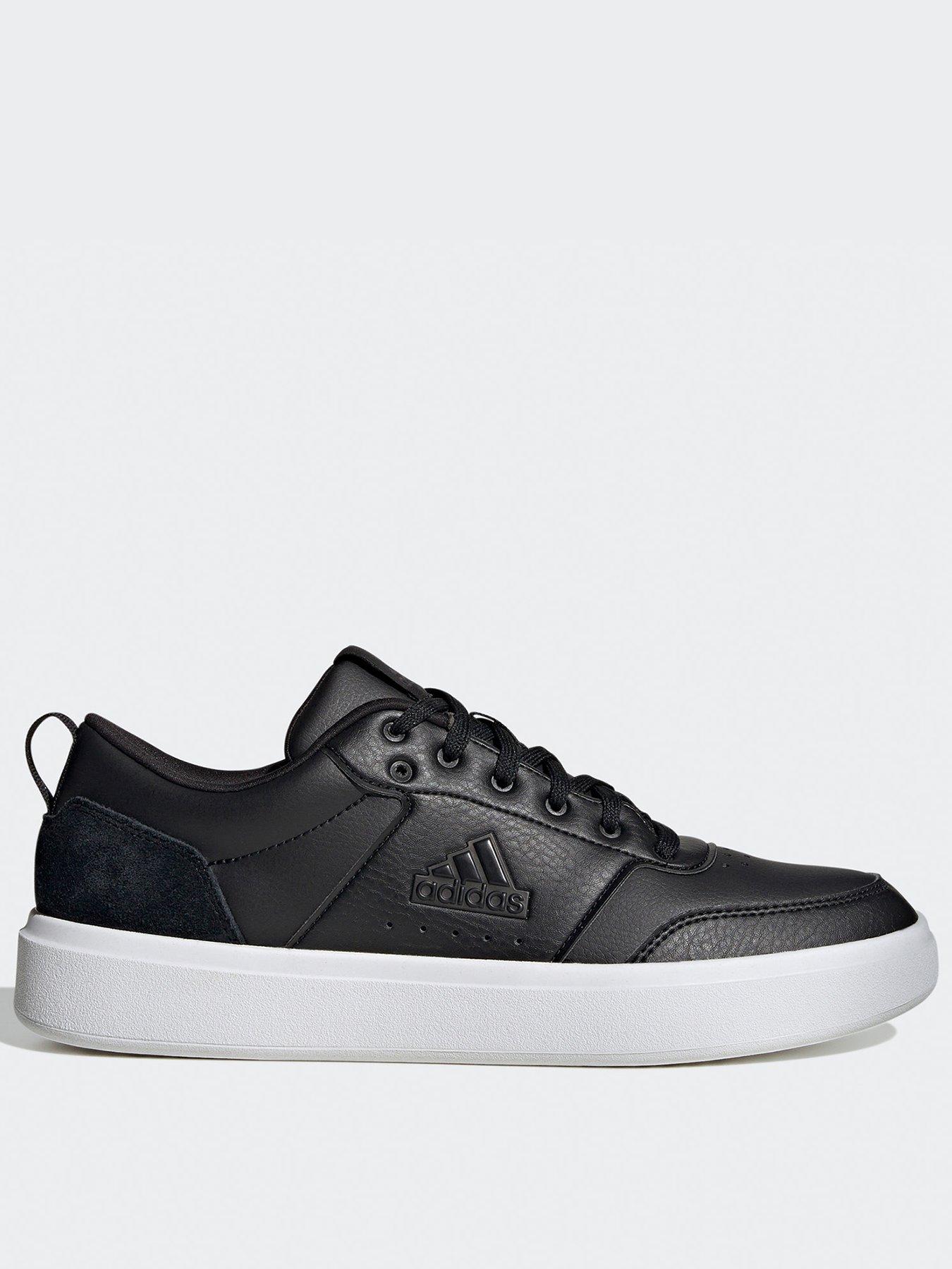 adidas-sportswear-mens-park-st-trainers-blackwhitefront