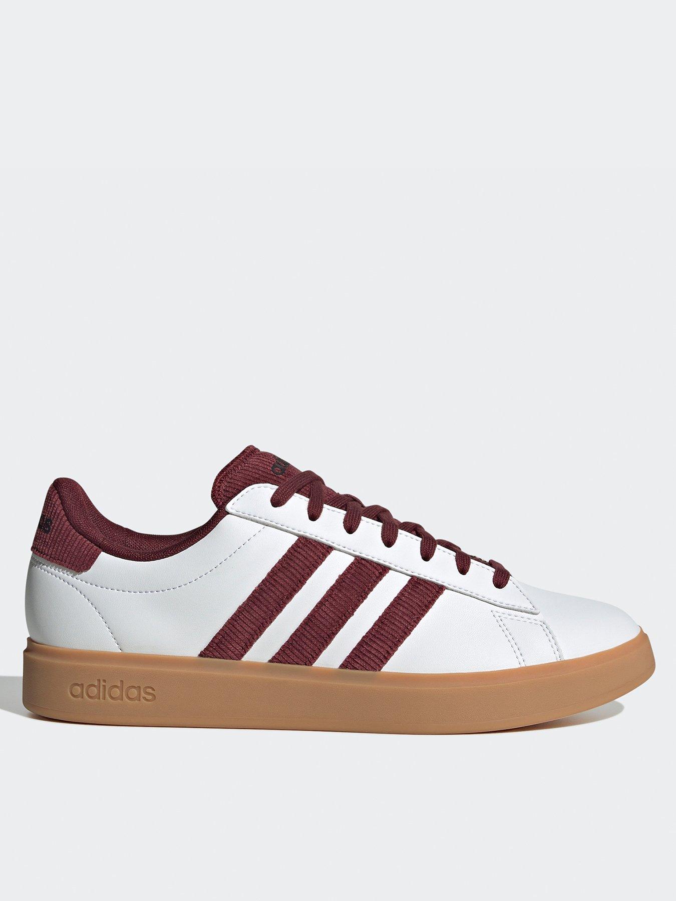 adidas-sportswear-mens-grand-court-20-trainers-whiteredfront