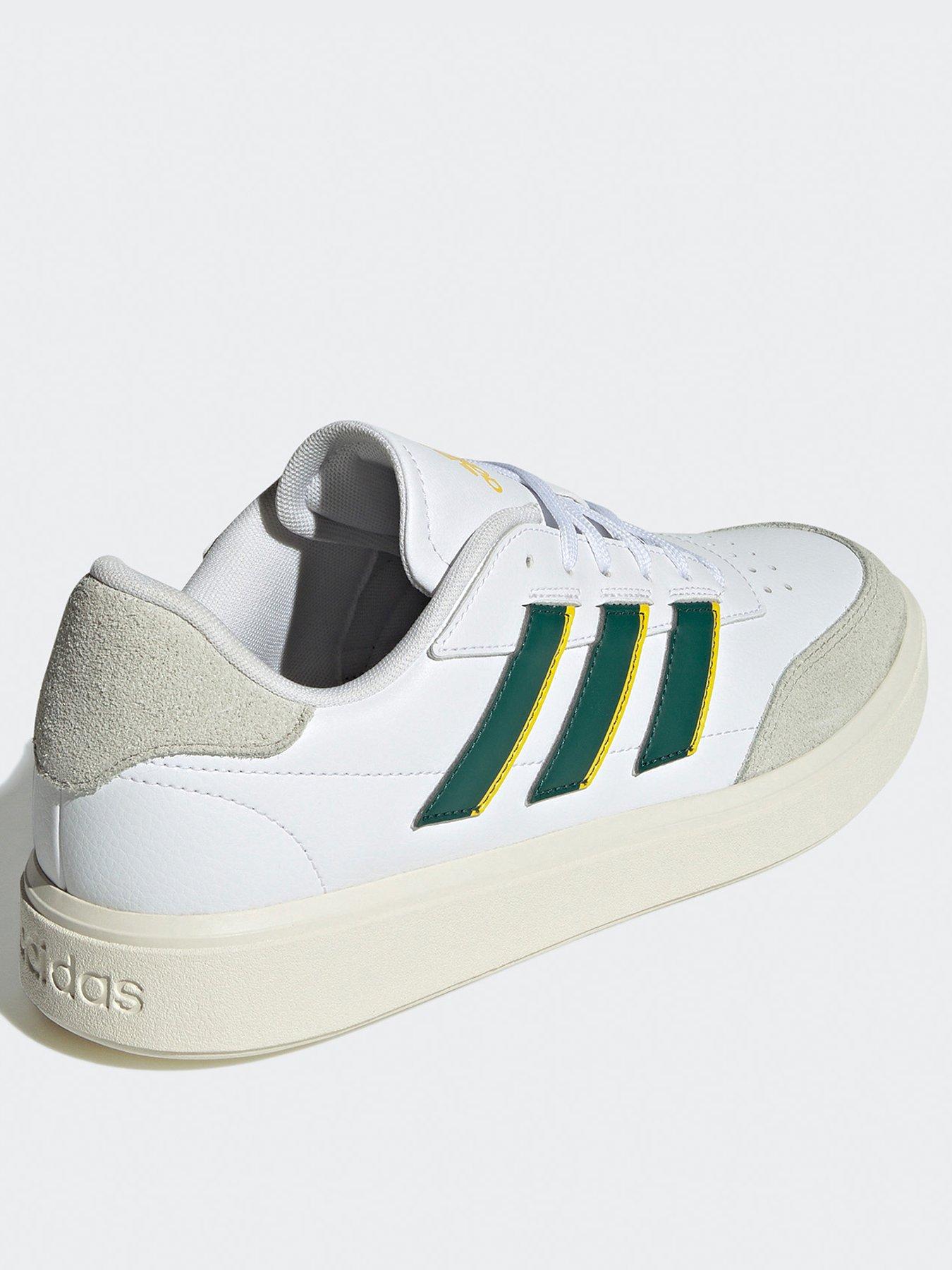 adidas-sportswear-mens-courtblock-trainers-whitegreenback