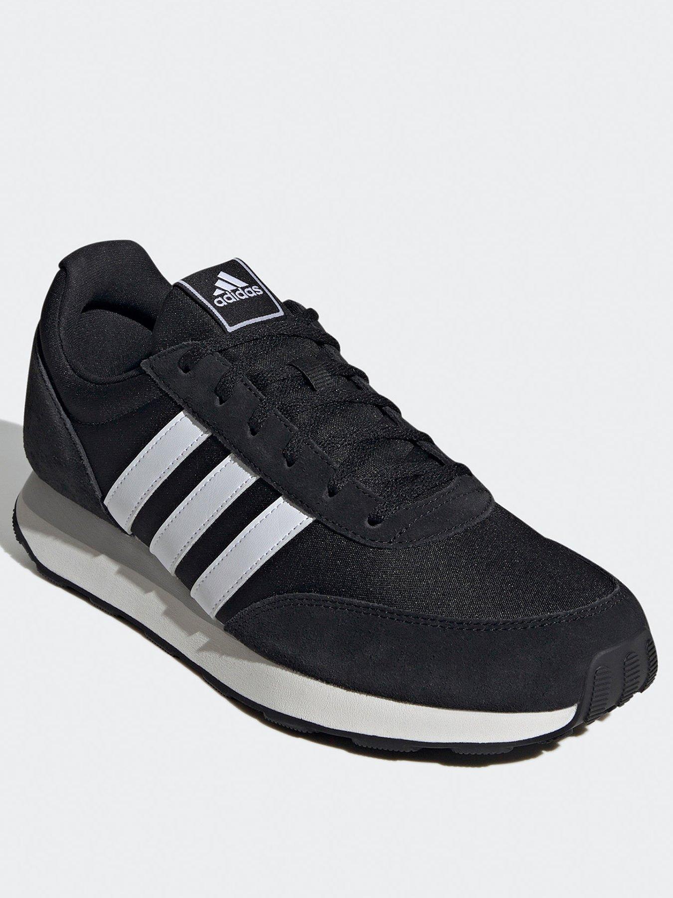 adidas-sportswear-mens-run-60s-30-trainers-blackwhitestillFront