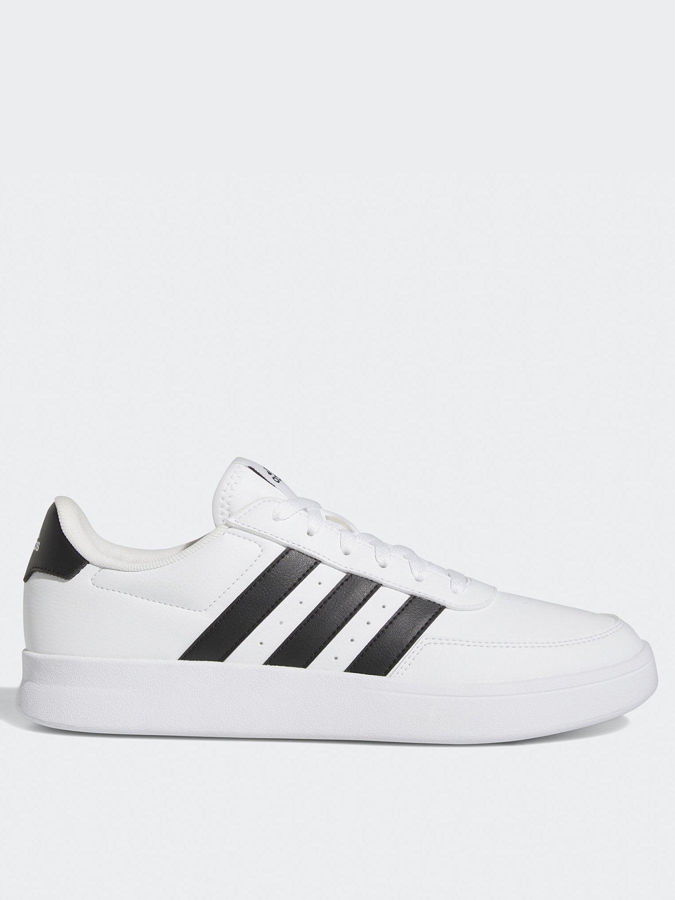 Adidas white trainers mens best sale