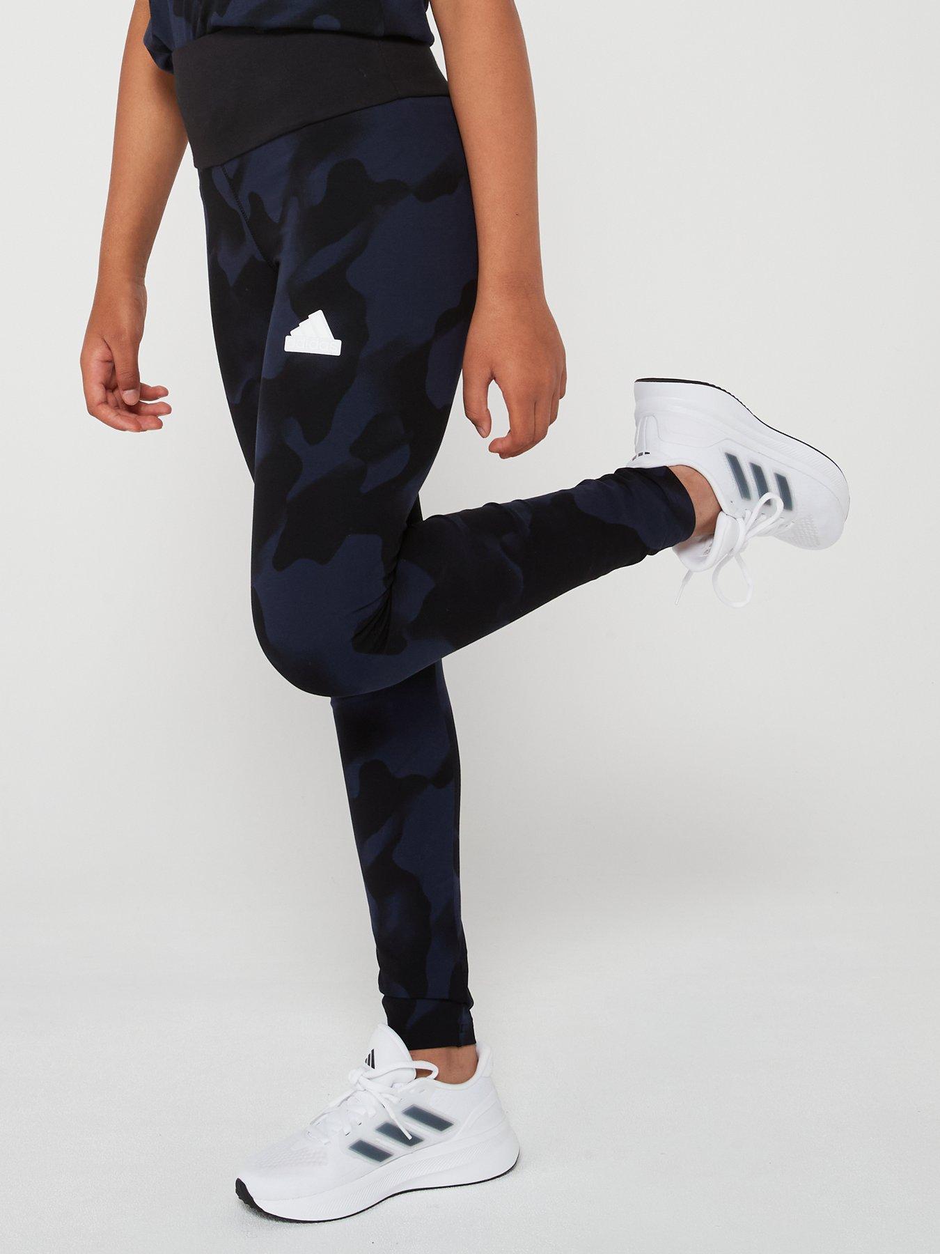 adidas-sportswear-junior-girls-future-icons-tights-blackdetail