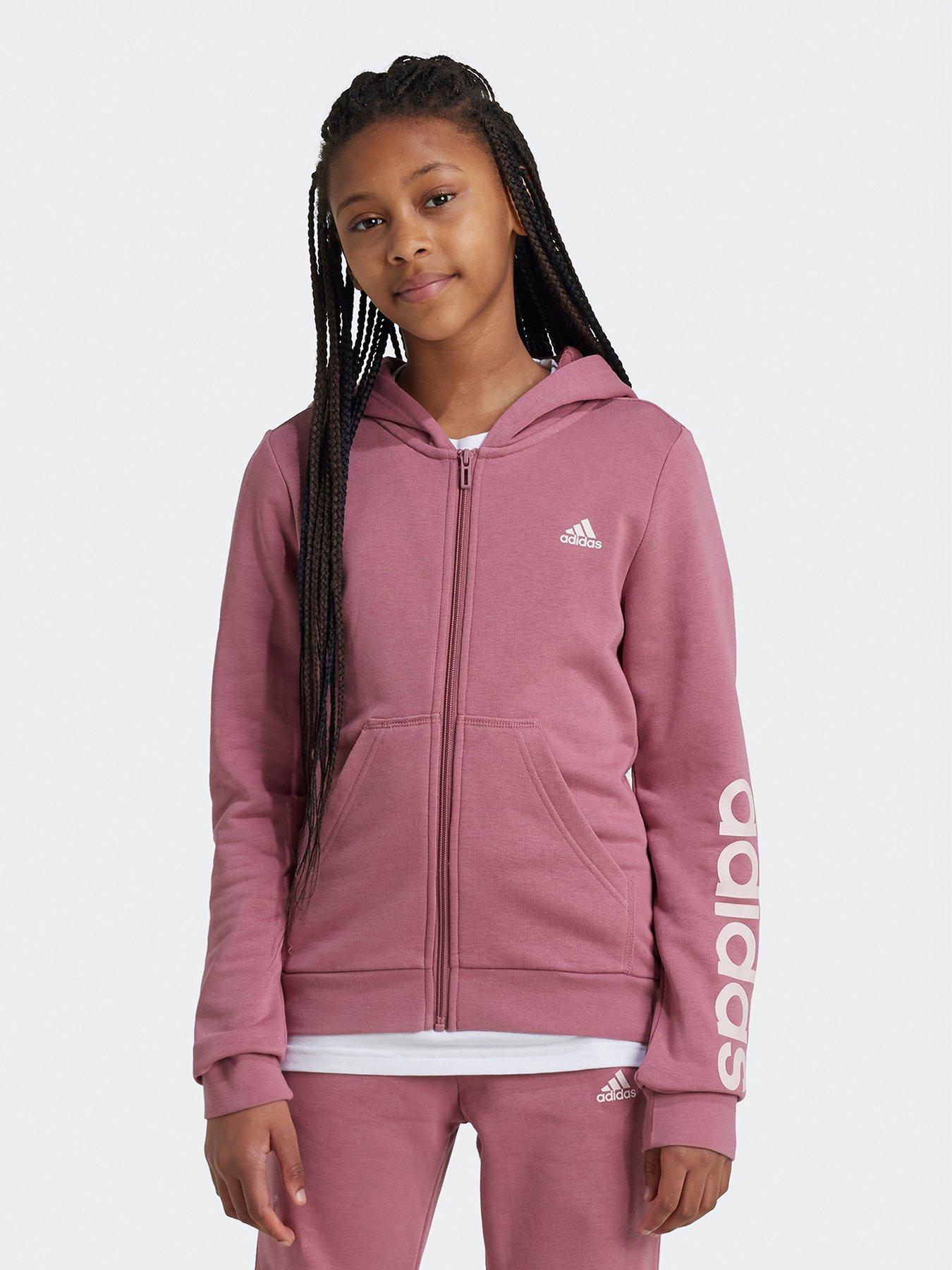 adidas-sportswear-junior-girls-essentials-linear-logo-zip-through-hoodie-pink