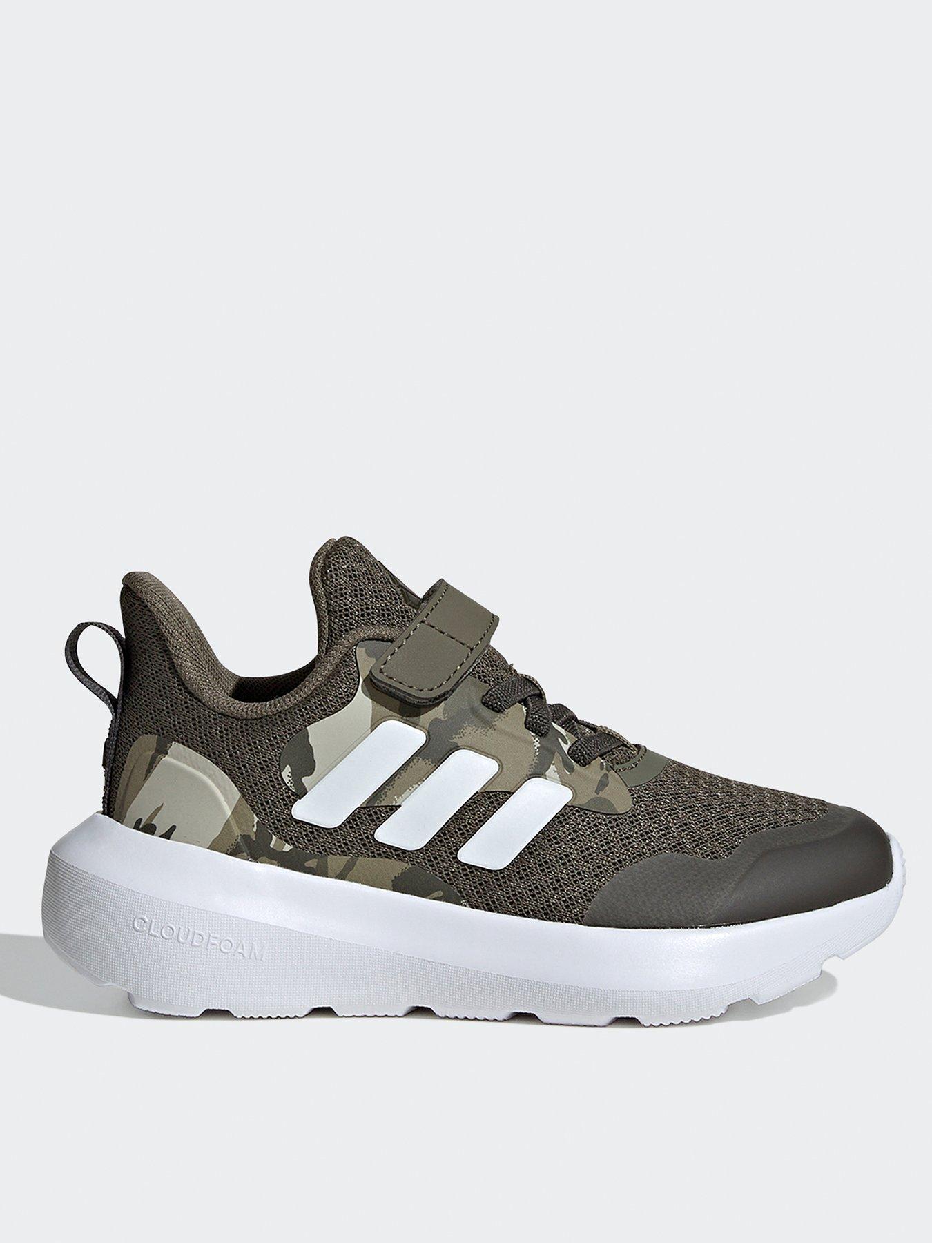 adidas-sportswear-kids-fortarun-30-elasticated-trainers-greenwhite