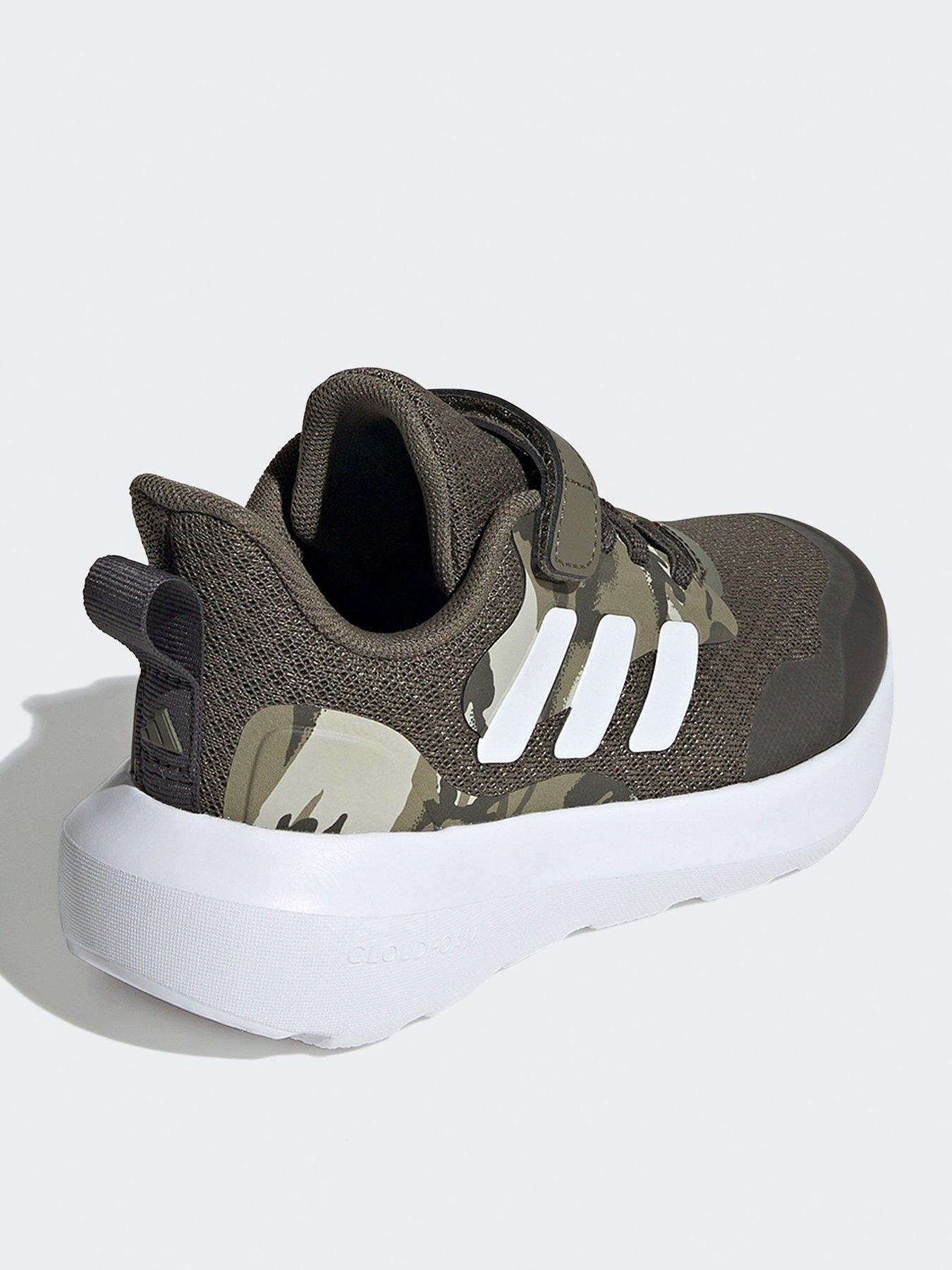 adidas-sportswear-kids-fortarun-30-elasticated-trainers-greenwhiteback