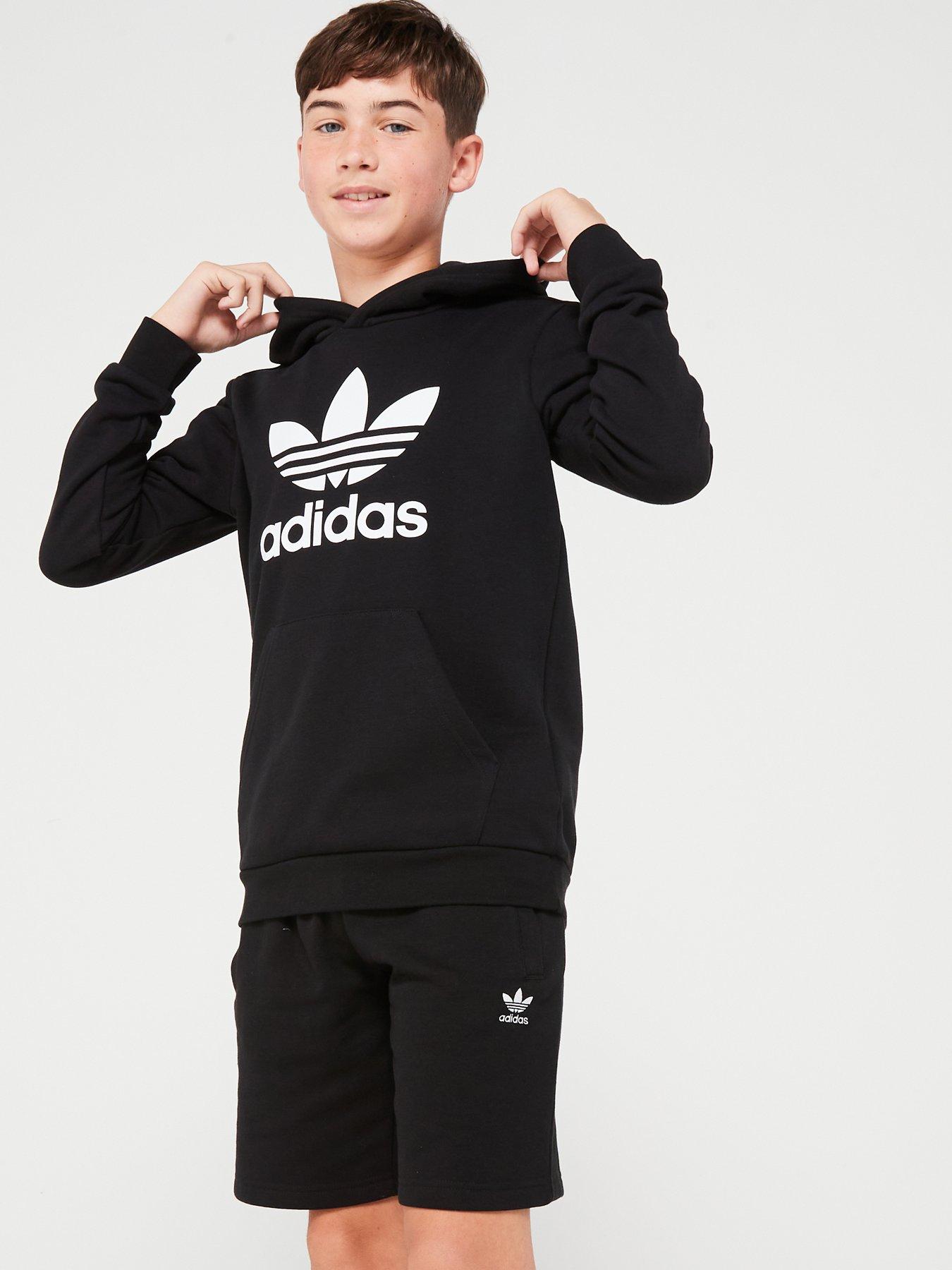 adidas-originals-older-unisex-trefoil-hoodie-black