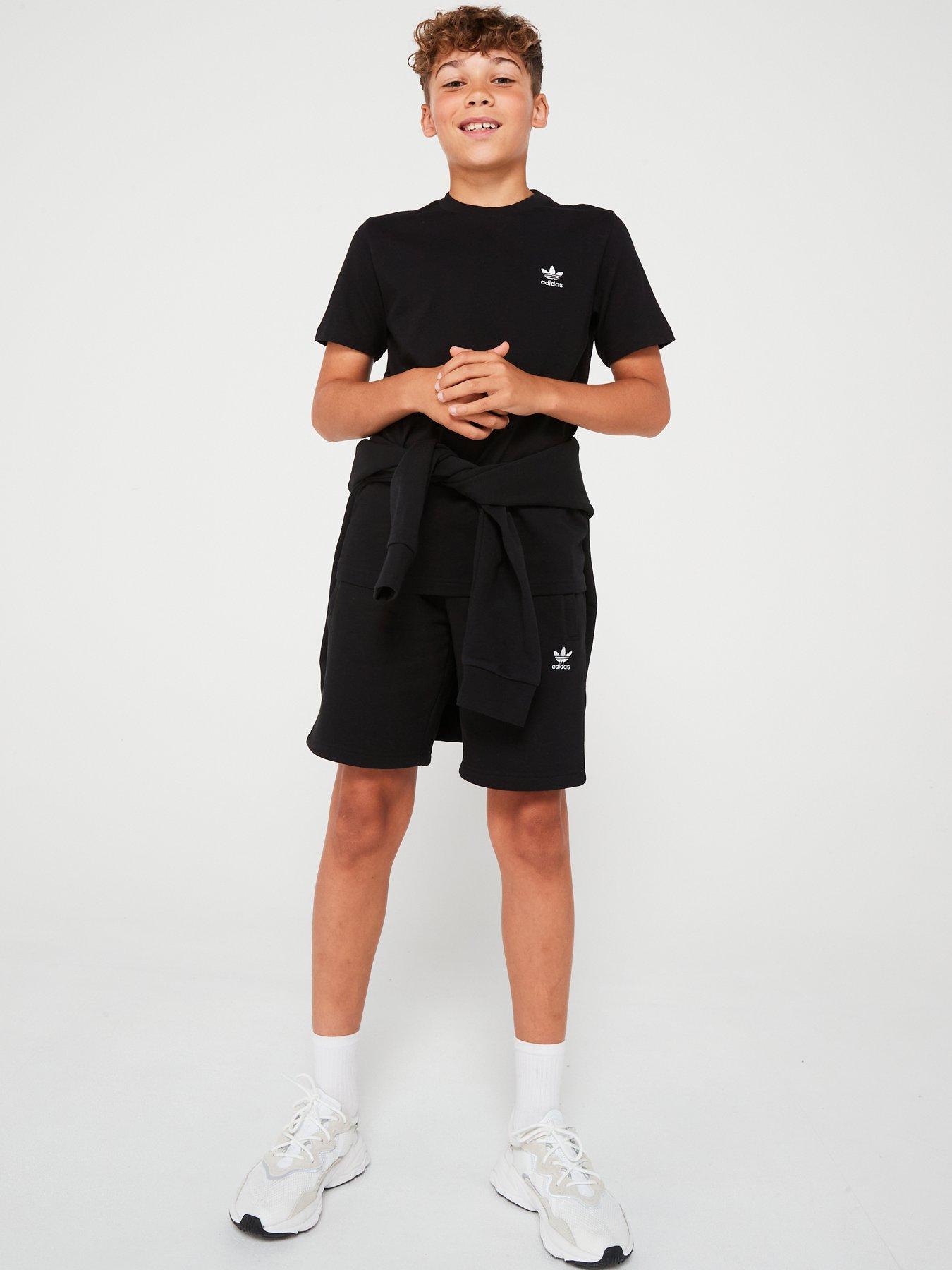 adidas-originals-older-unisex-shorts-blackback