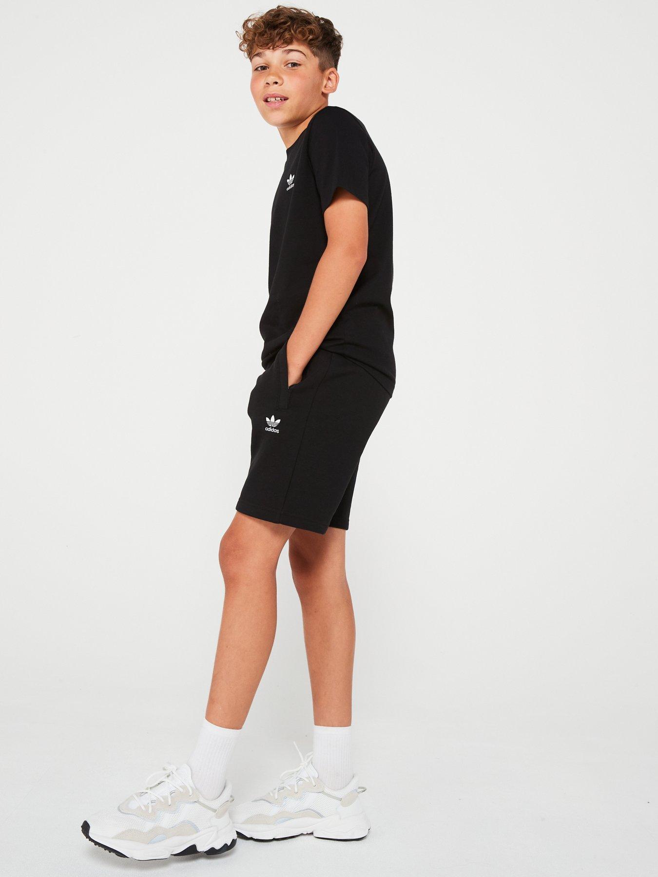 adidas-originals-older-unisex-shorts-blackdetail