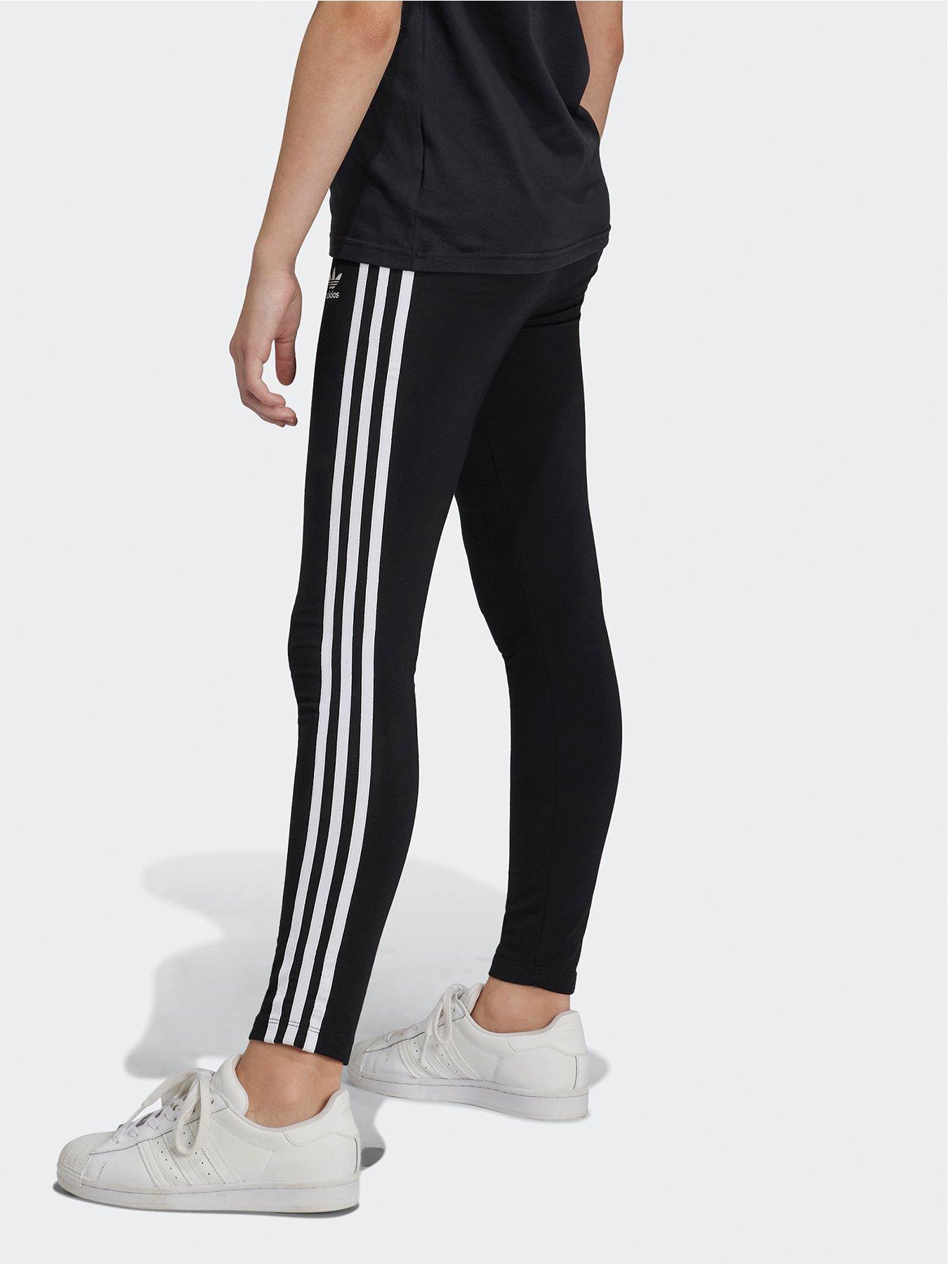 adidas-originals-older-girls-leggings-blackback