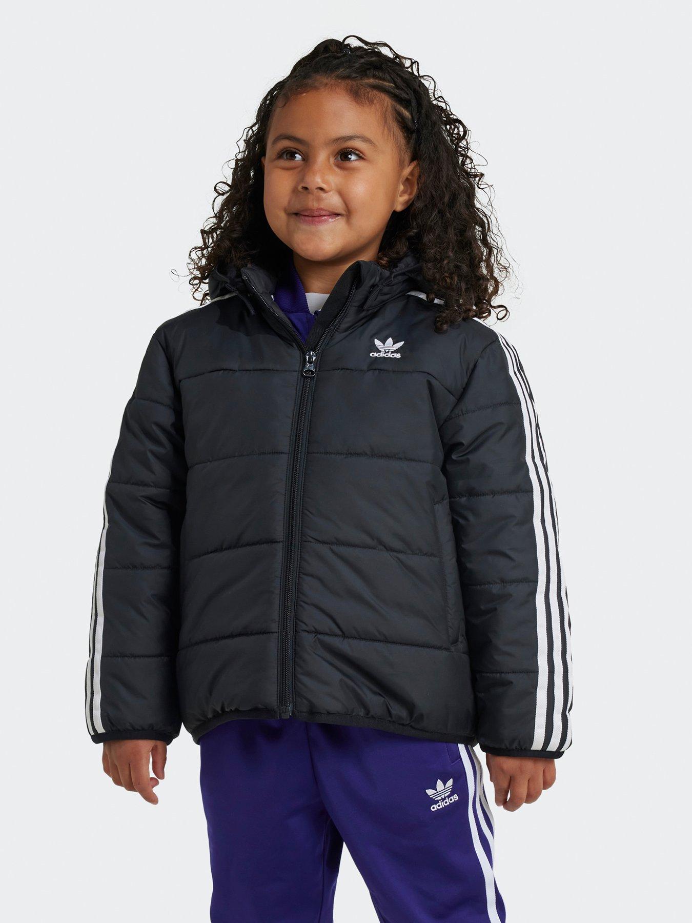 adidas-originals-unisex-kids-padded-jacket-blackstillFront