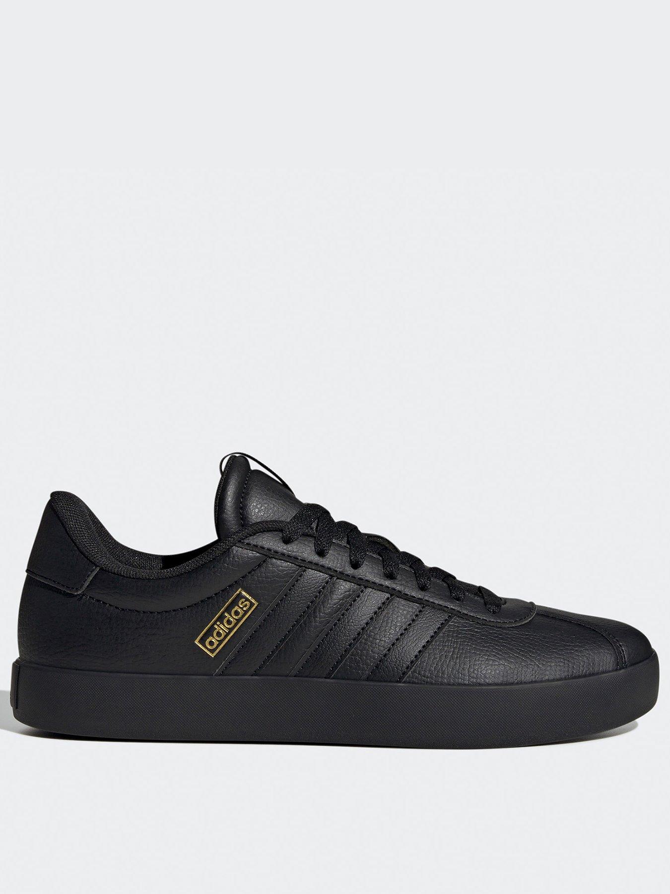 adidas-sportswear-mens-vl-court-30-trainers-blackfront