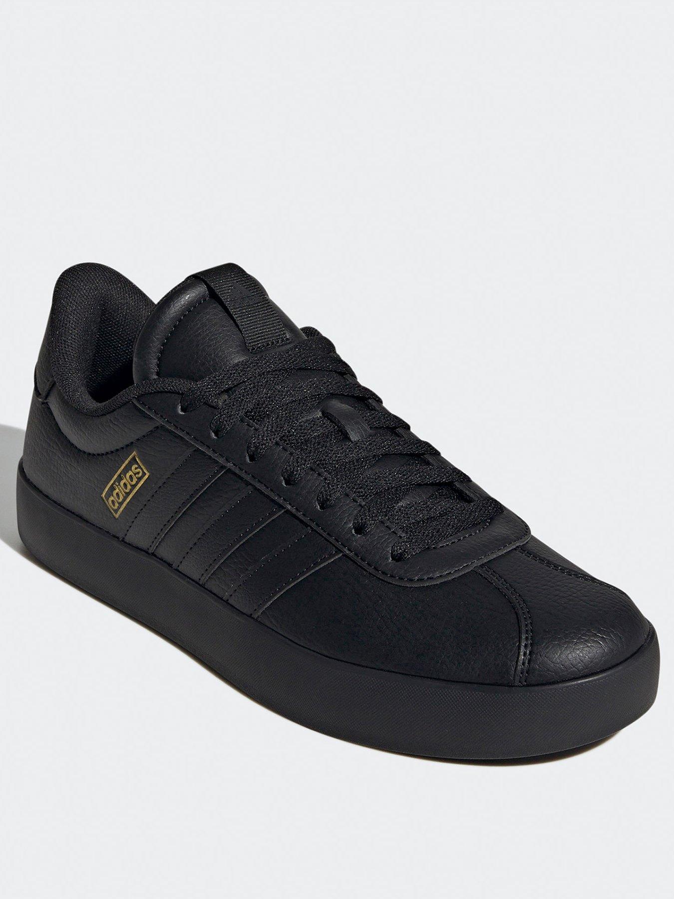 adidas-sportswear-mens-vl-court-30-trainers-blackstillFront