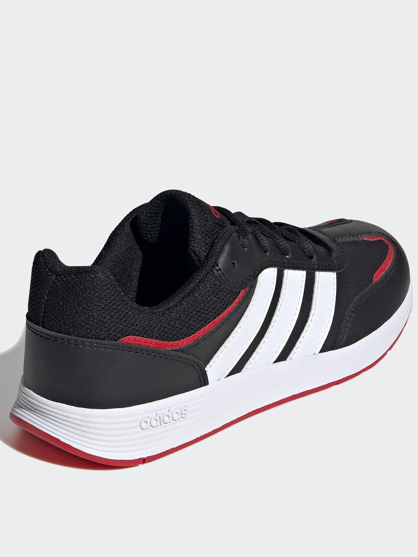 adidas-sportswear-junior-tensaur-switch-trainers-blackwhiteback