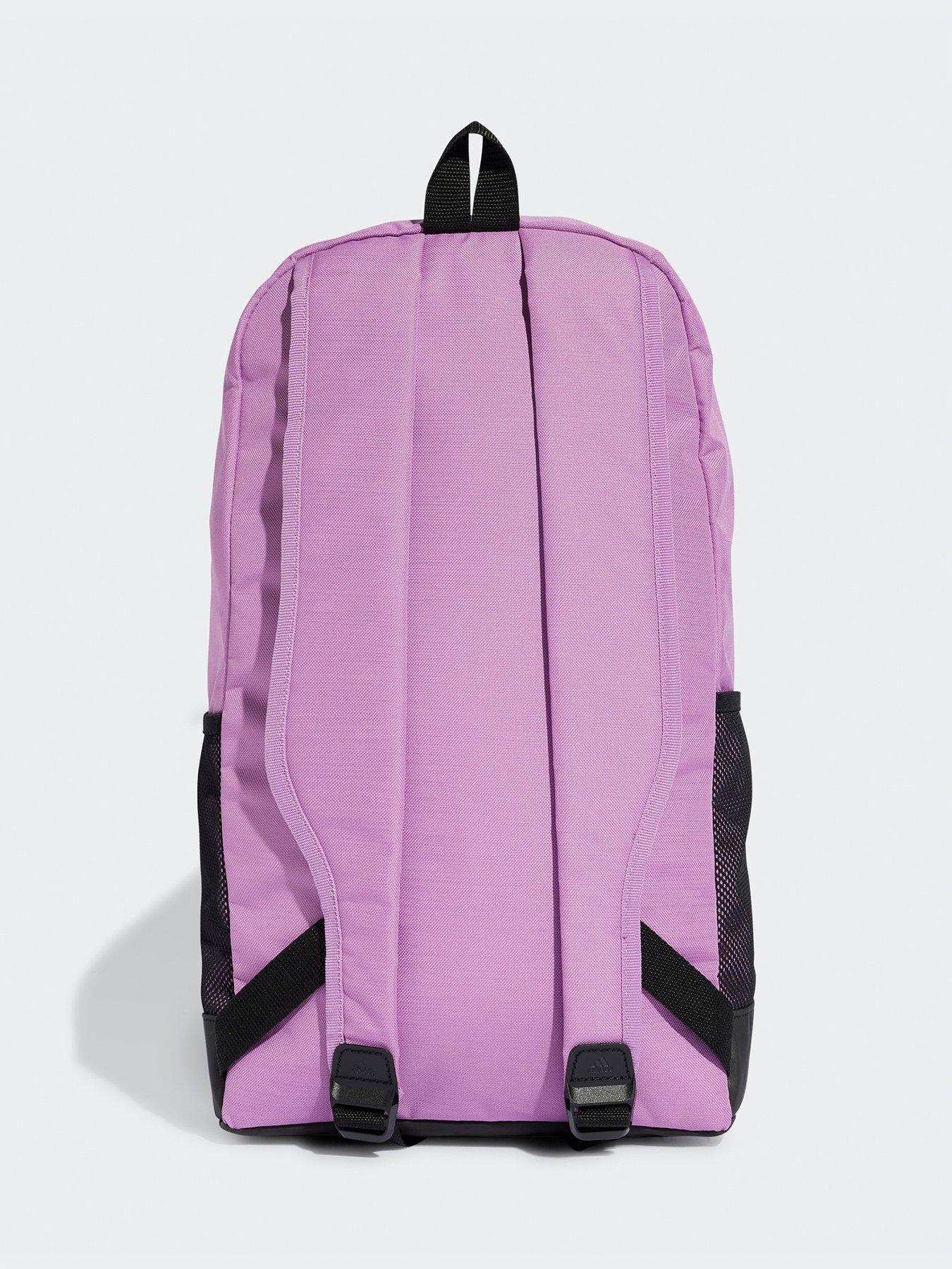Adidas linear backpack purple hotsell