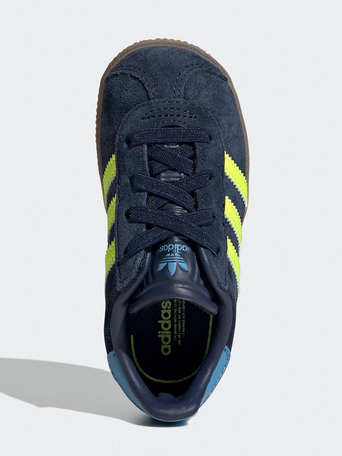 Navy adidas jeans trainers online