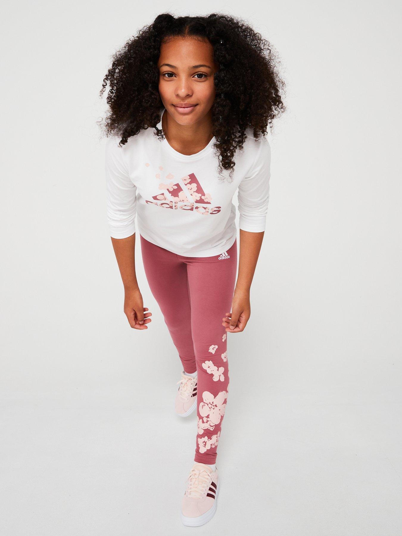 adidas-sportswear-junior-girls-flower-long-sleeve-top-and-legging-set-whitepurpleback