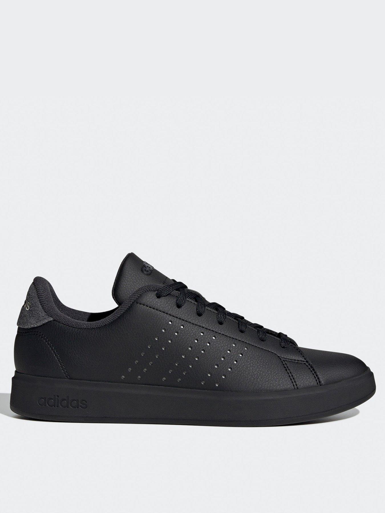 adidas-sportswear-unisex-advantage-20-trainers-blackgreyfront