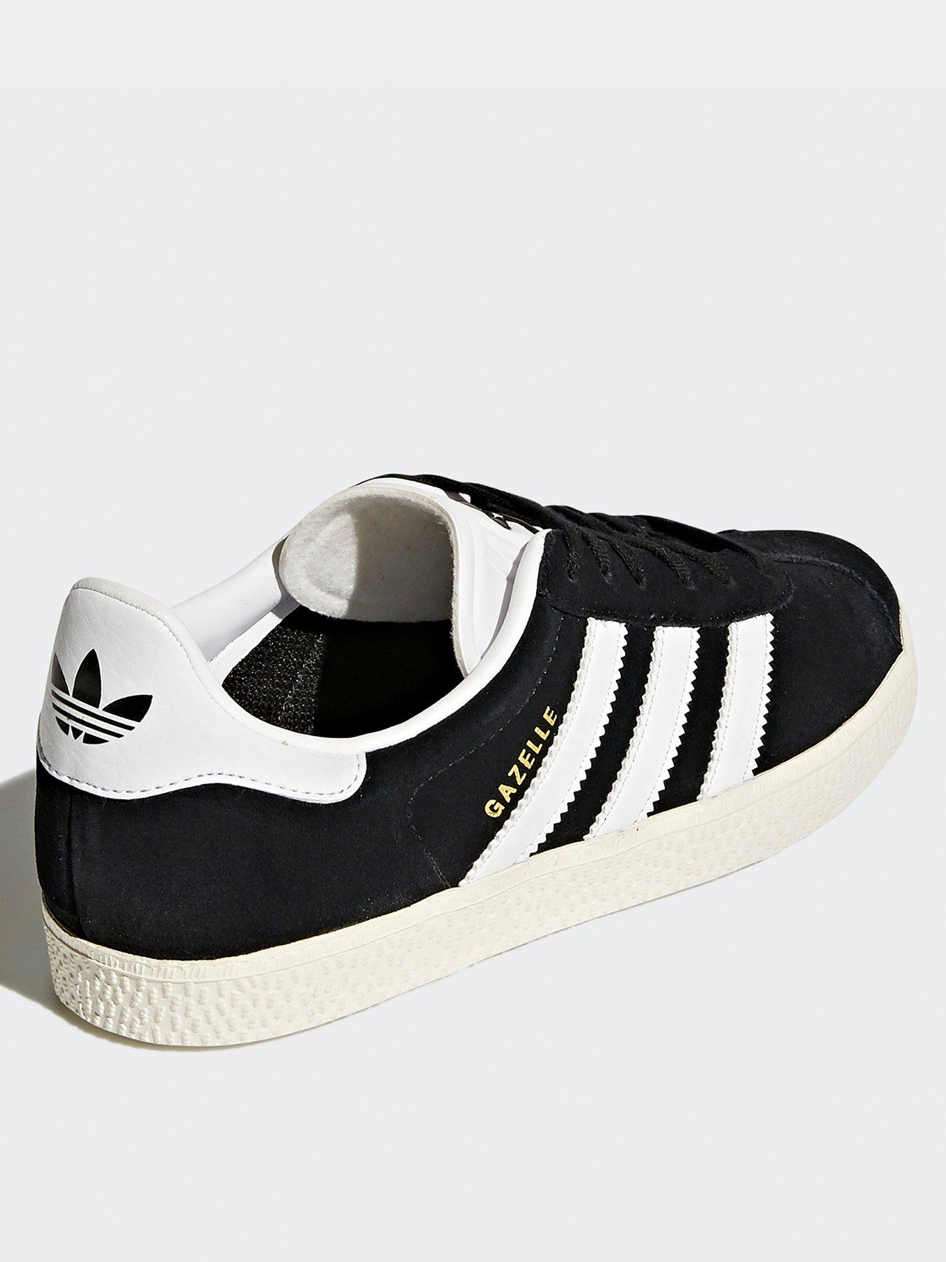 adidas-originals-older-unisex-gazelle-trainers-blackwhiteback