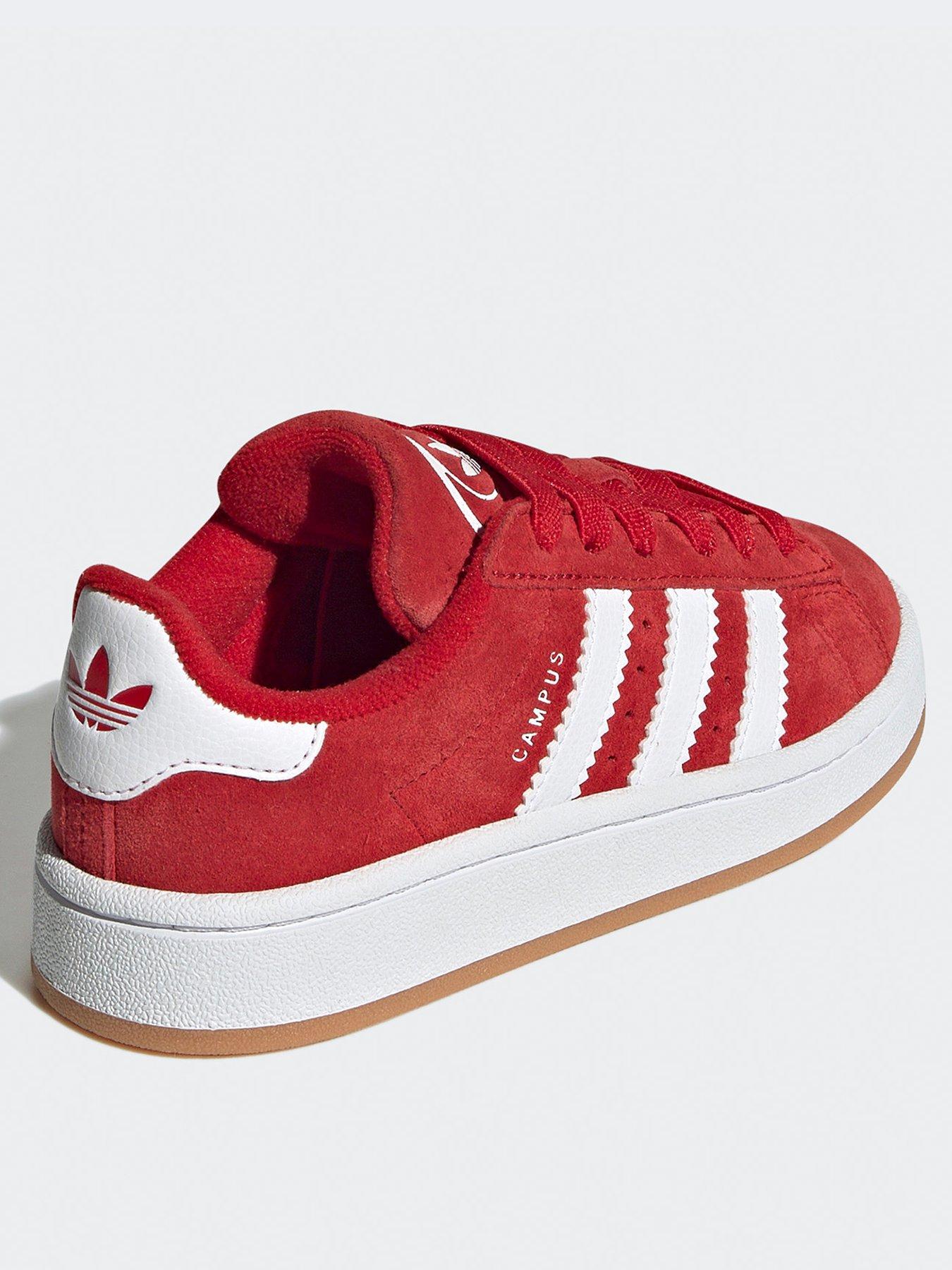 adidas-originals-kids-unisex-campus-00s-elastic-trainers-redback