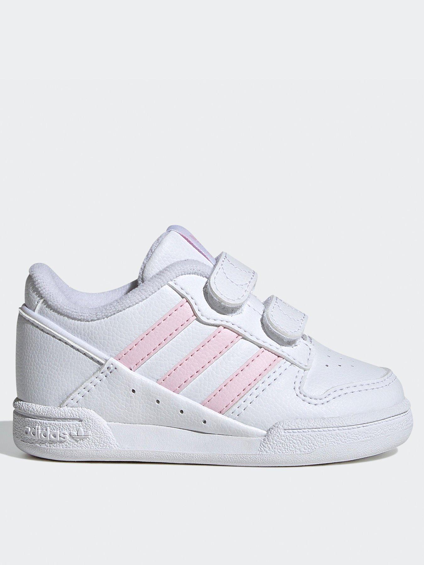 adidas-originals-unisex-infant-team-court-2-velcro-trainers-whitepink