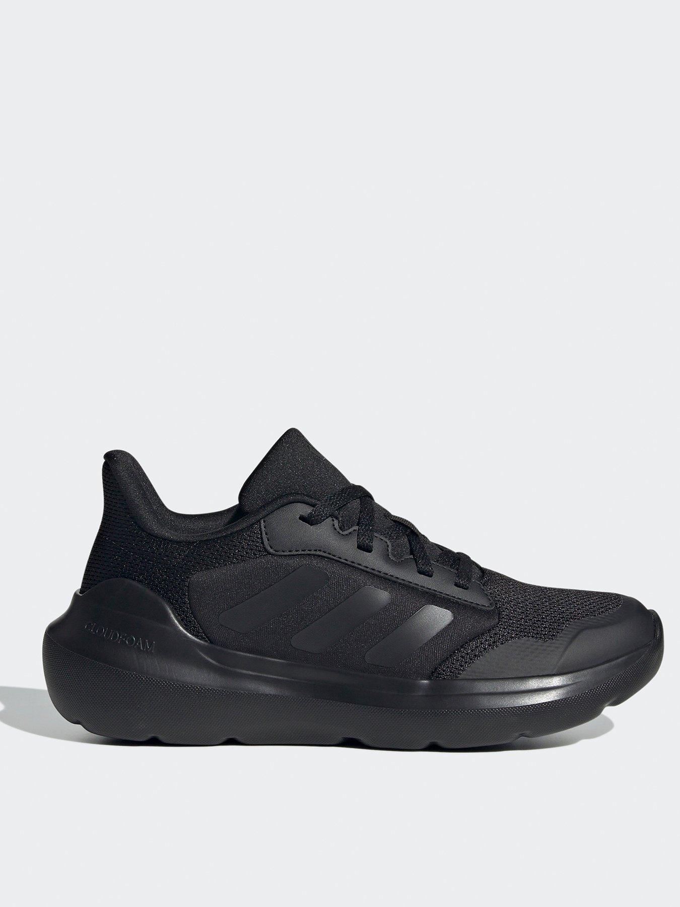 Image 1 of 7 of adidas Sportswear Junior Tensaur Run 30 Trainers - Black/Black