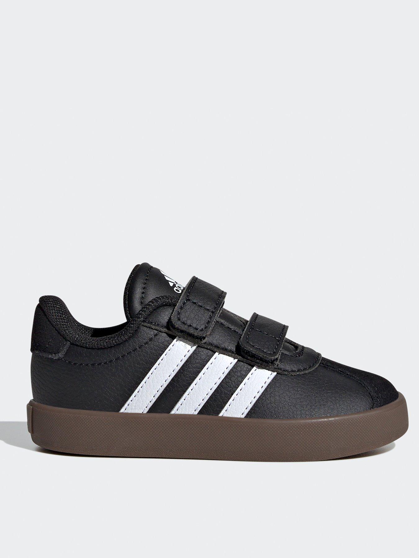 adidas-sportswear-infant-vl-court-30-velcro-trainers-blackwhite