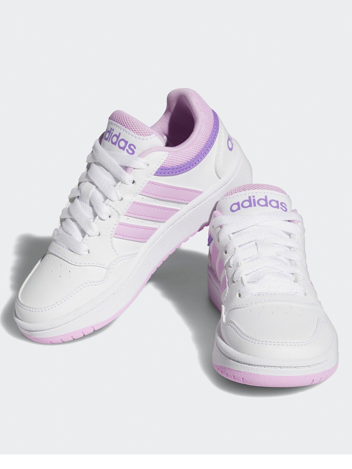 adidas-sportswear-hoops-30-trainers-whitelilacstillFront