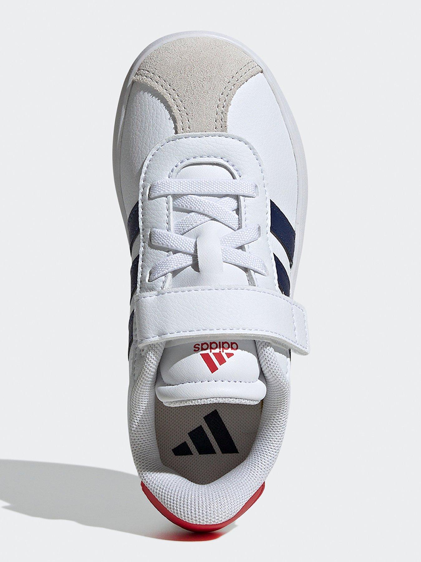 adidas-sportswear-kids-vl-court-30-elasticated-trainers-whiteblueoutfit