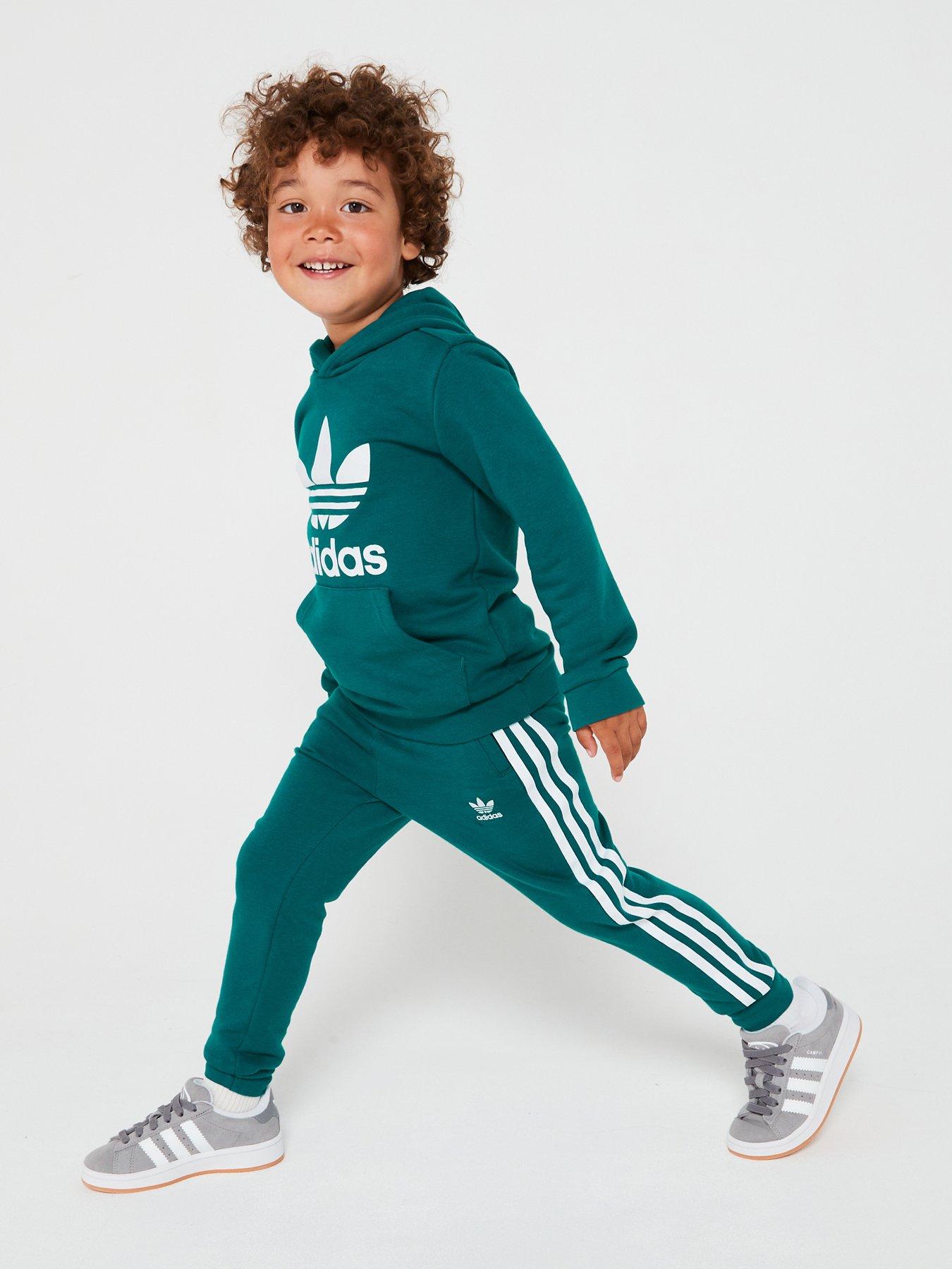 adidas-originals-unisex-kids-hoodie-set-green