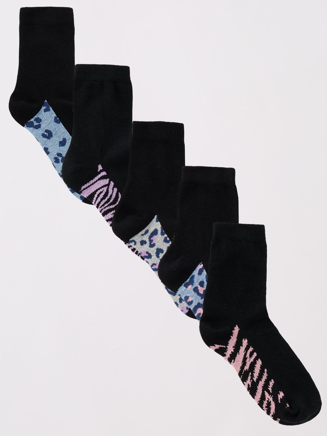 v-by-very-girls-5-pack-animal-print-socks