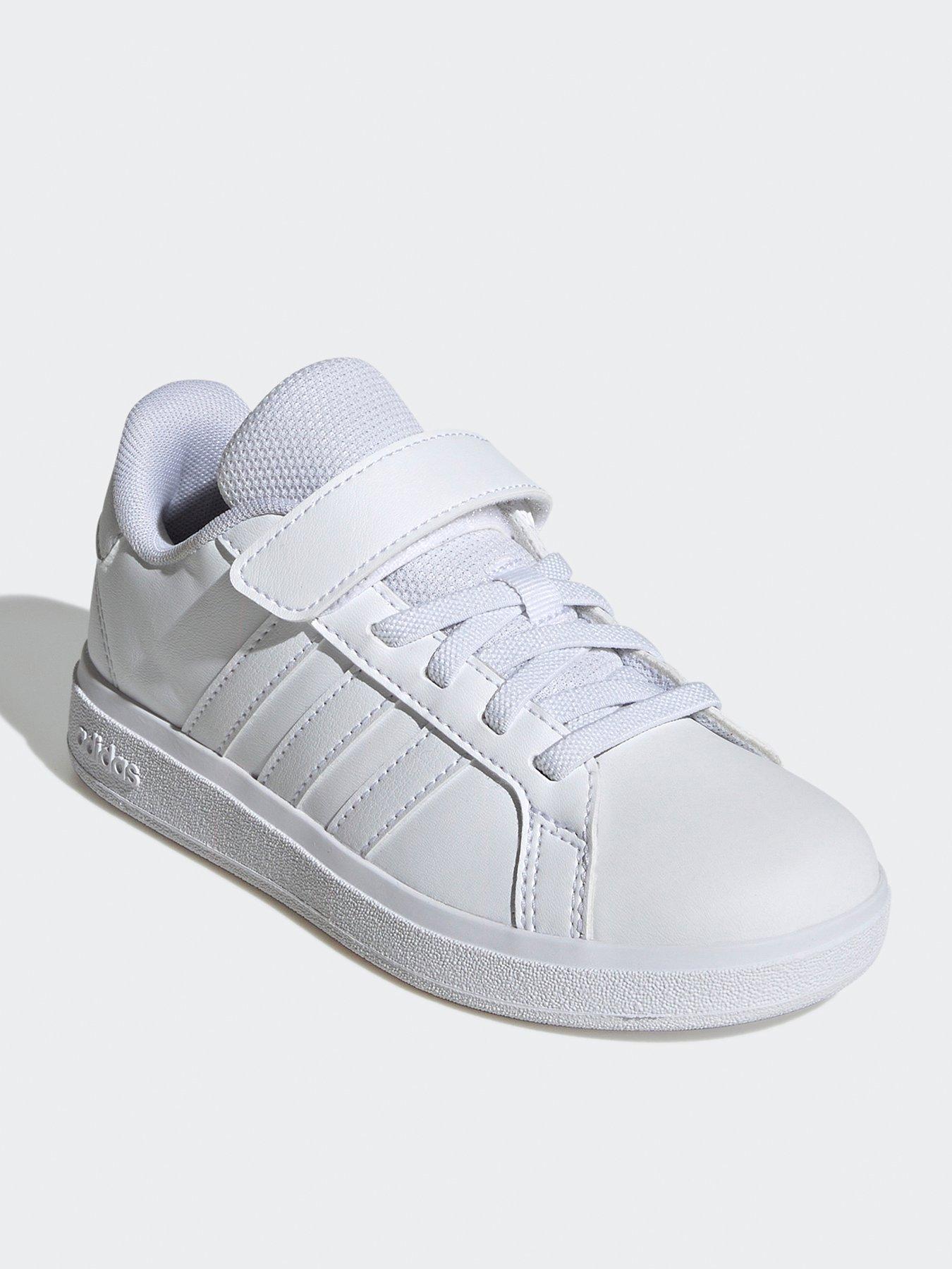 adidas-sportswear-kids-grand-court-20-elasticated-trainers-whitestillFront