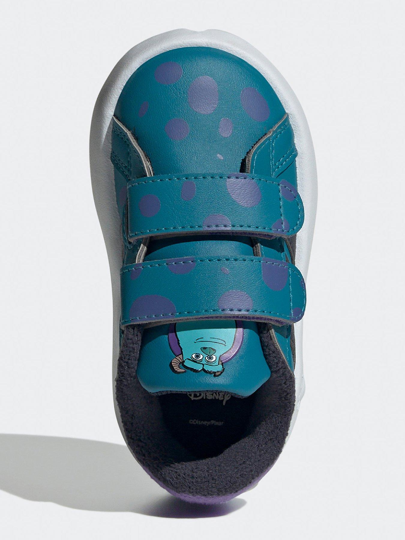 adidas-sportswear-infant-grand-court-sulley-velcro-trainers-blueoutfit