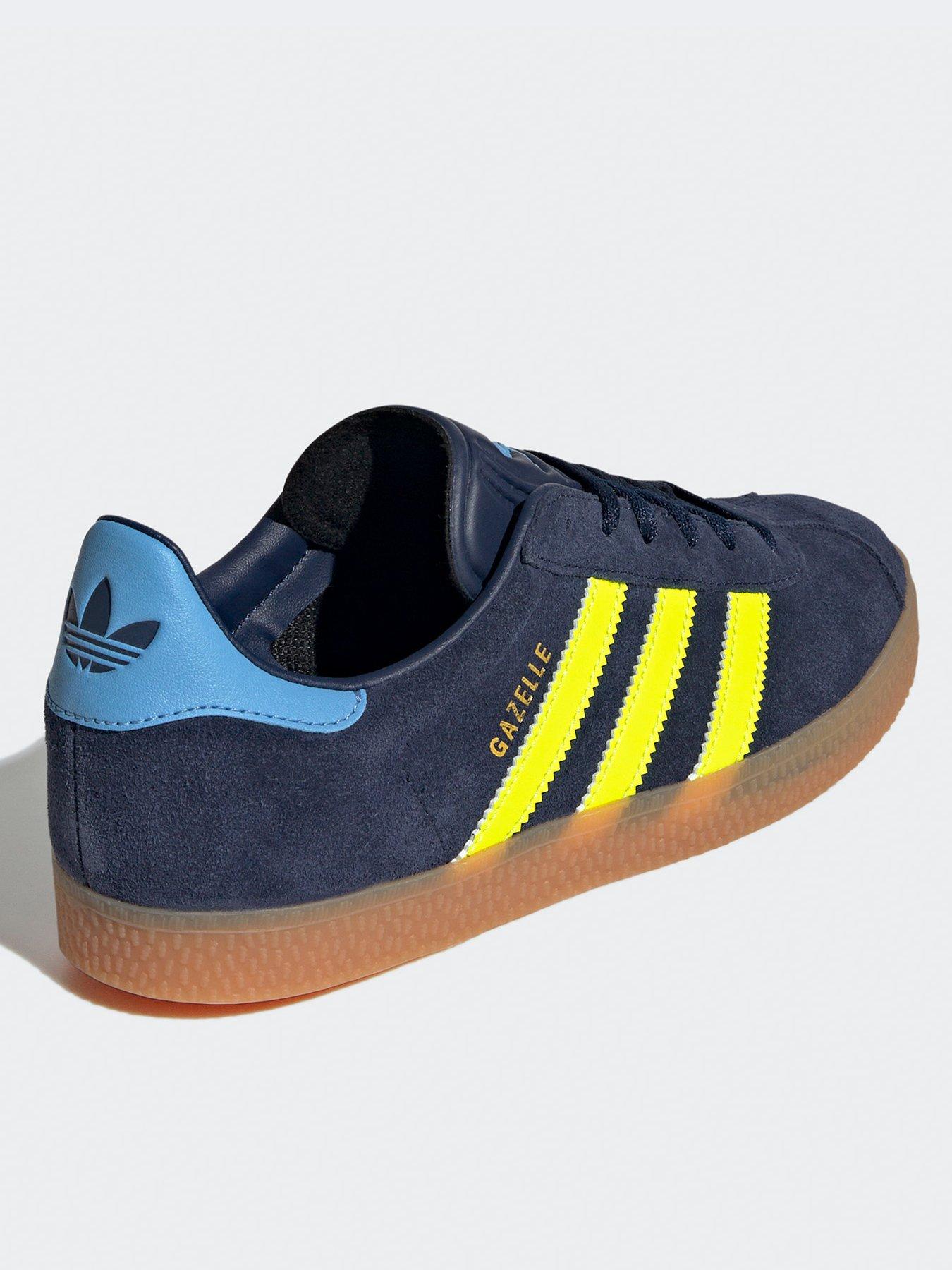 adidas-originals-older-unisex-gazelle-trainers-navyback